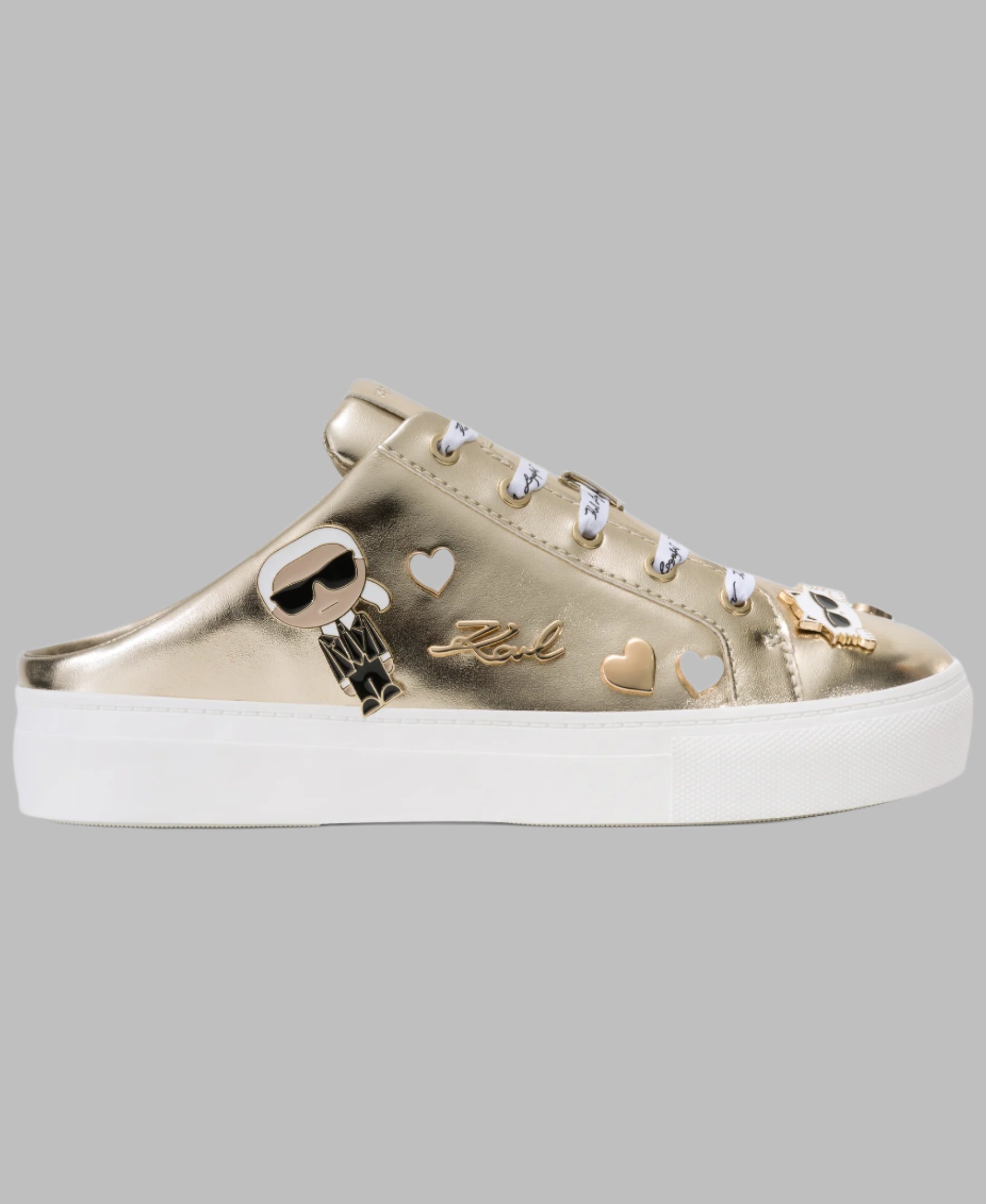 CAMBRIA CATE PIN METALLIC SNEAKER MULE View 1 | Women's Shoes CAMBRIA CATE PIN METALLIC SNEAKER MULE View 1 | Women's Shoes