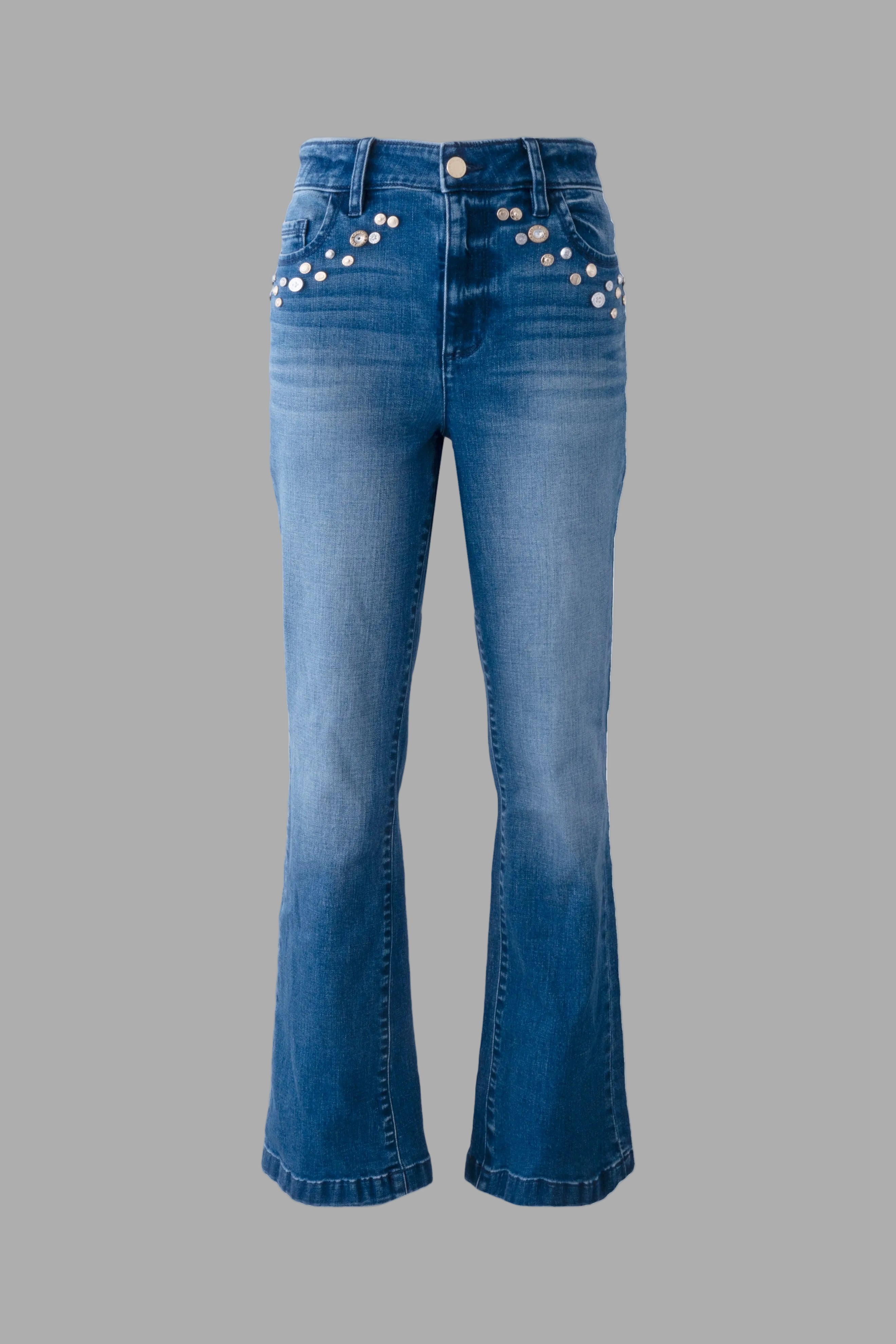 STUDDED POCKET STRAIGHT LEG JEAN VIEW 8 | Women's Clothing STUDDED POCKET STRAIGHT LEG JEAN VIEW 8 | Women's Clothing
