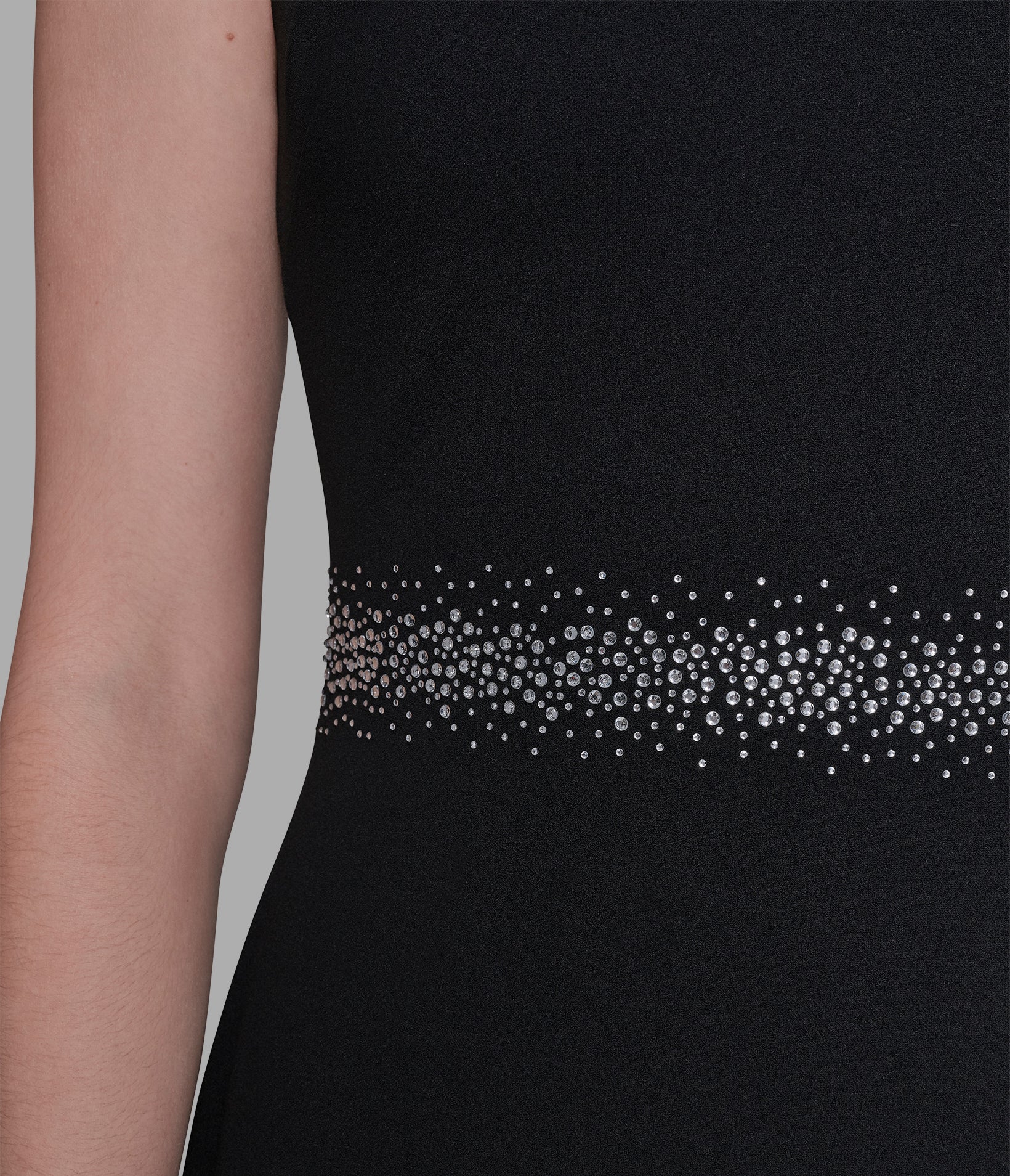 SCUBA CREPE SHEATH DRESS WITH EMBELLISHED NECKLINE VIEW 4 | Women's Clothing SCUBA CREPE SHEATH DRESS WITH EMBELLISHED NECKLINE VIEW 4 | Women's Clothing