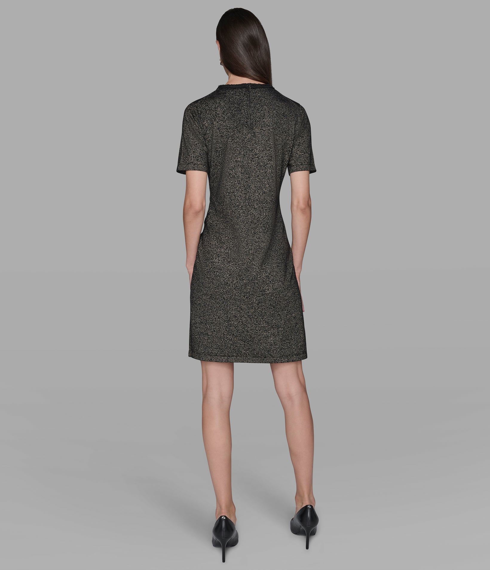 SHIMMER SWEATER DRESS View 2 | All That Glitters SHIMMER SWEATER DRESS View 2 | All That Glitters