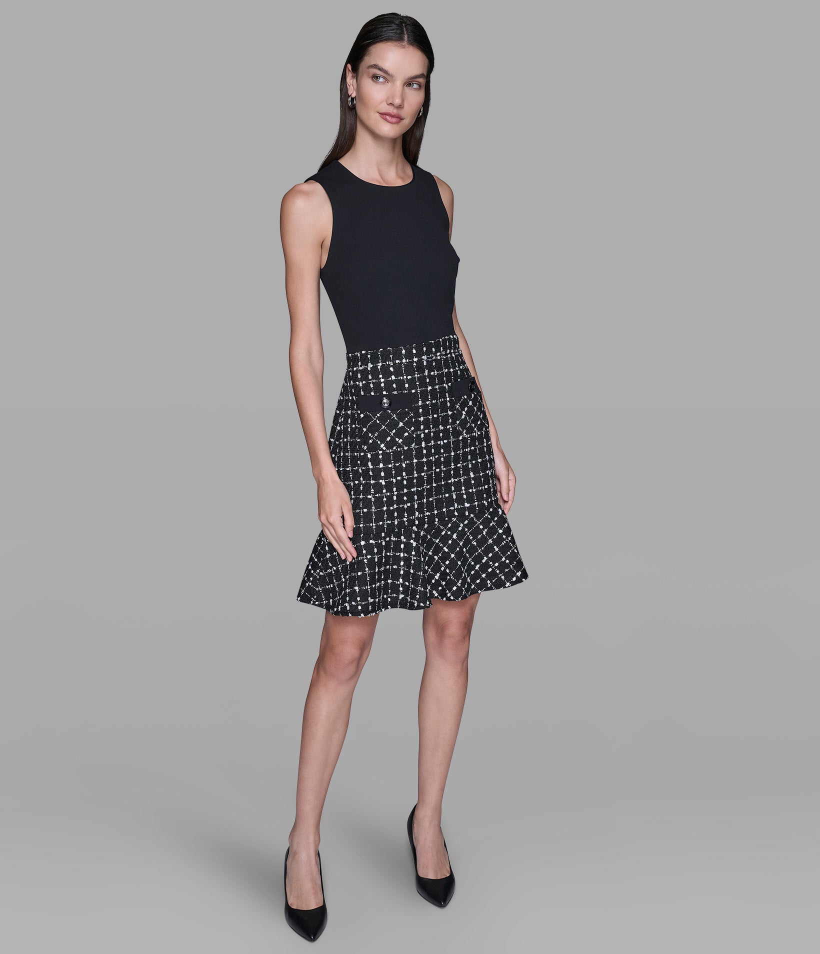 TWEED CO-ORD DRESS VIEW 4 | Women's Sale TWEED CO-ORD DRESS VIEW 4 | Women's Sale