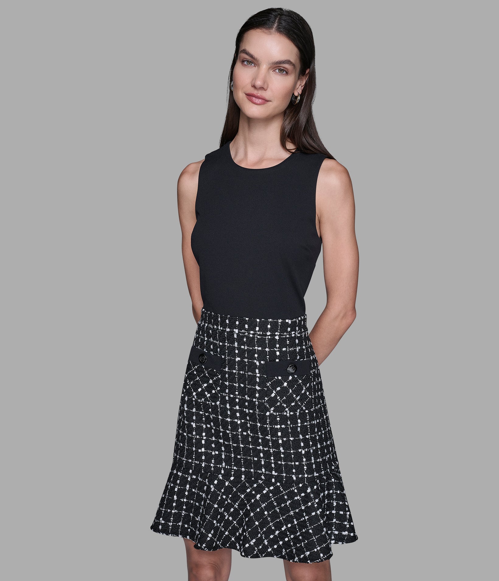 TWEED CO-ORD DRESS View 1 | Women's Sale TWEED CO-ORD DRESS View 1 | Women's Sale