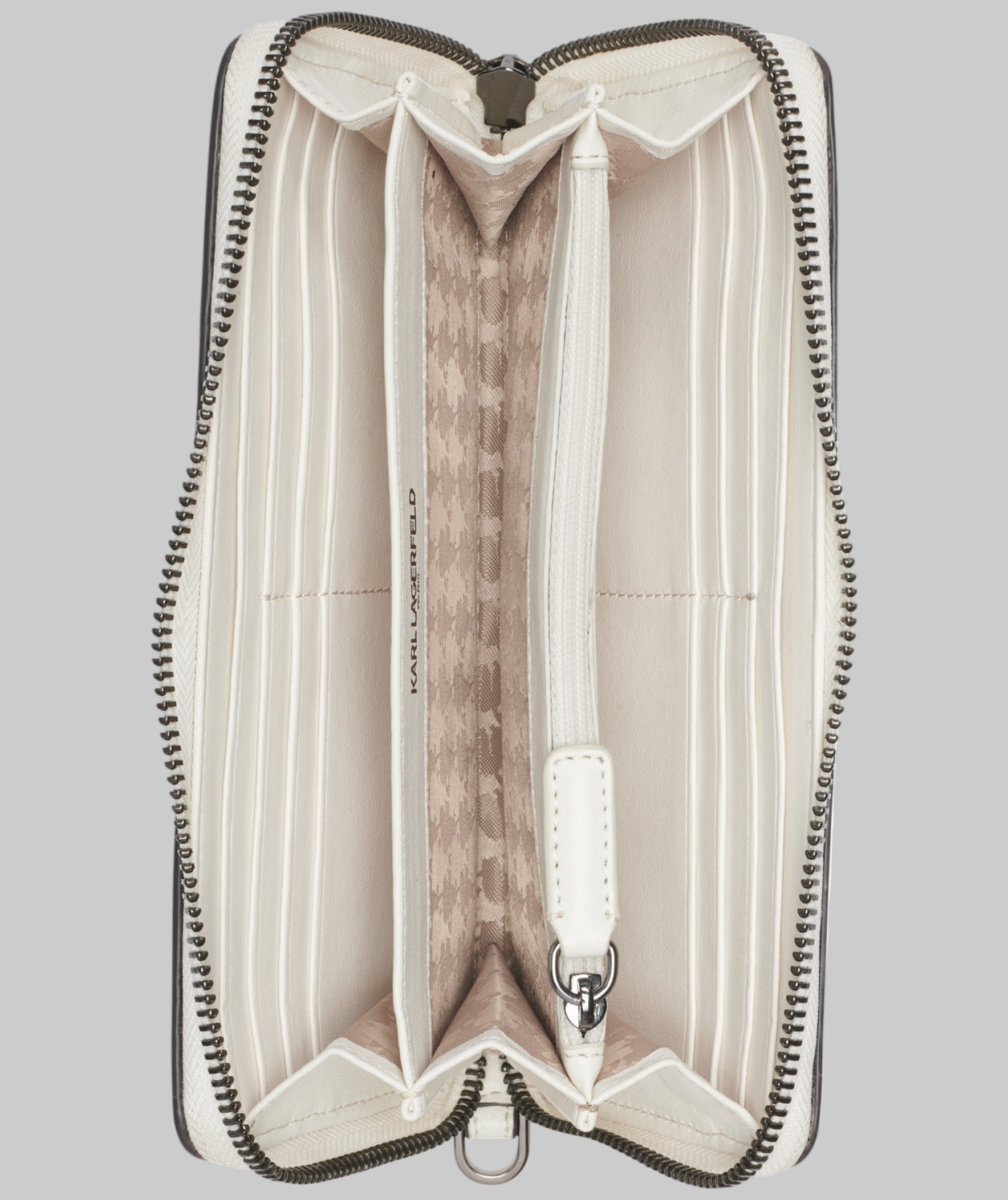 LARGE ZIP WALLET WITH PINS VIEW 4 LARGE ZIP WALLET WITH PINS VIEW 4