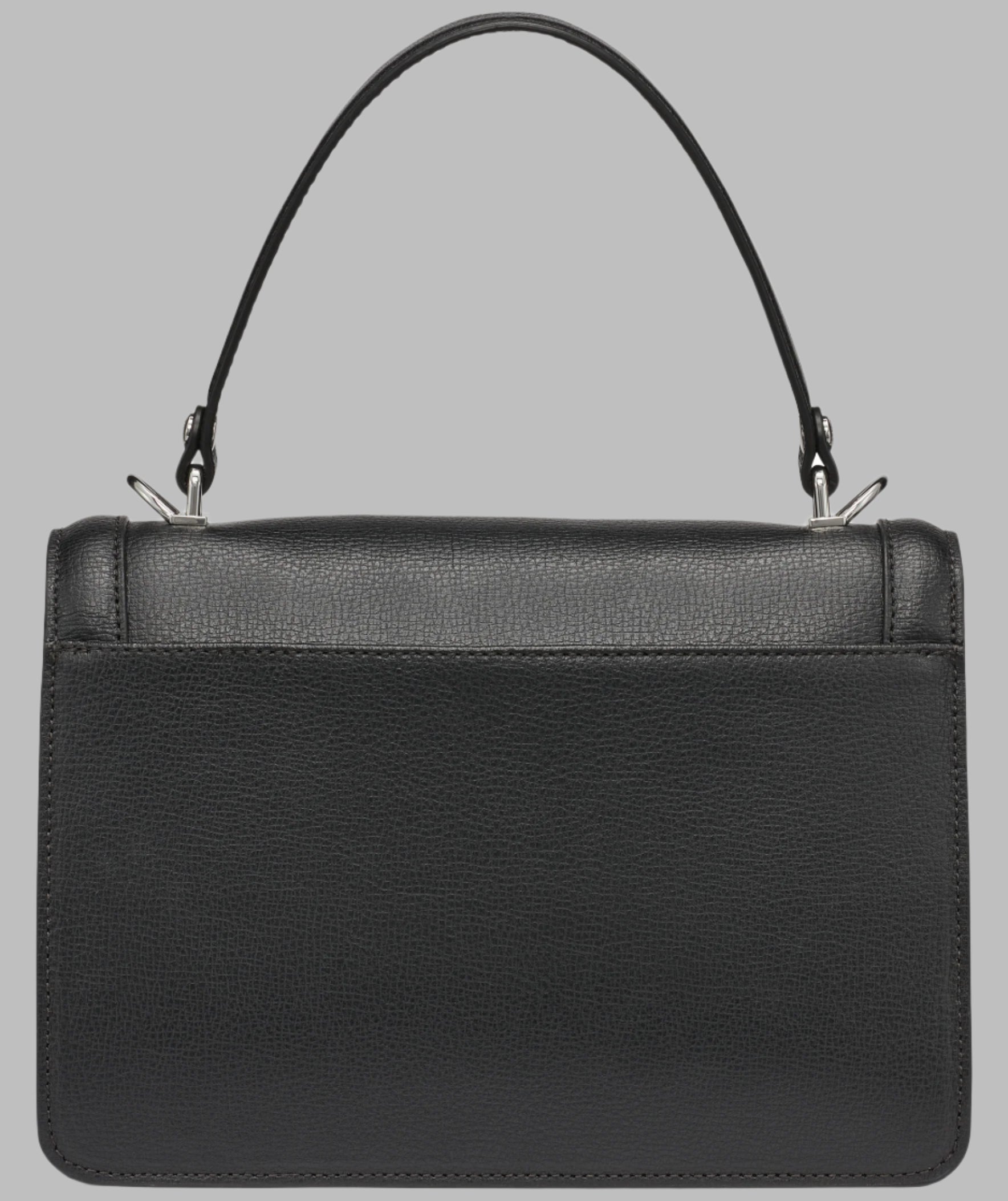 SIMONE LEATHER FLAP SATCHEL WITH PINS VIEW 4 | Women's Satchels SIMONE LEATHER FLAP SATCHEL WITH PINS VIEW 4 | Women's Satchels