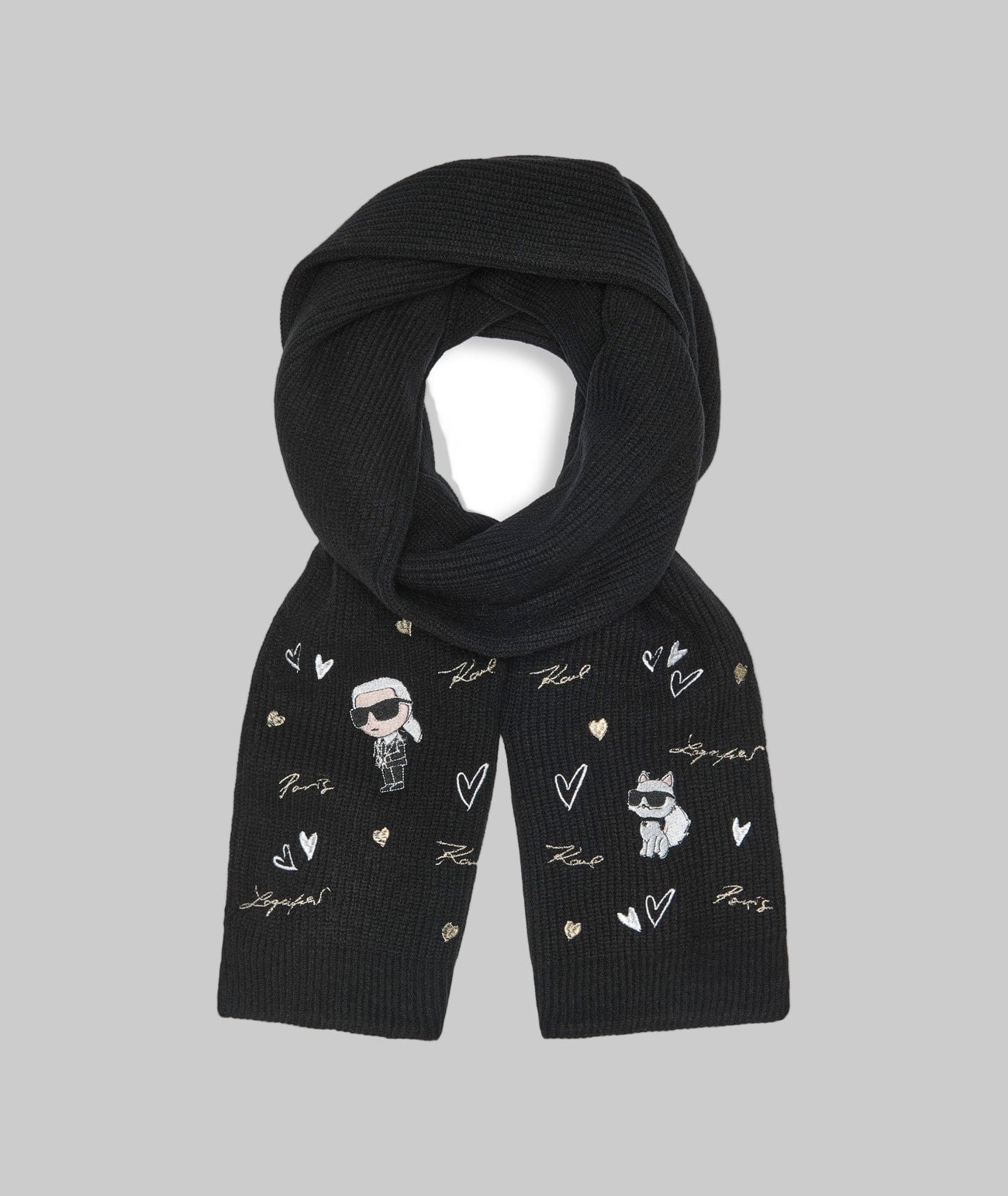 KARL ICONS SCARF View 2 | Women's Accessories KARL ICONS SCARF View 2 | Women's Accessories