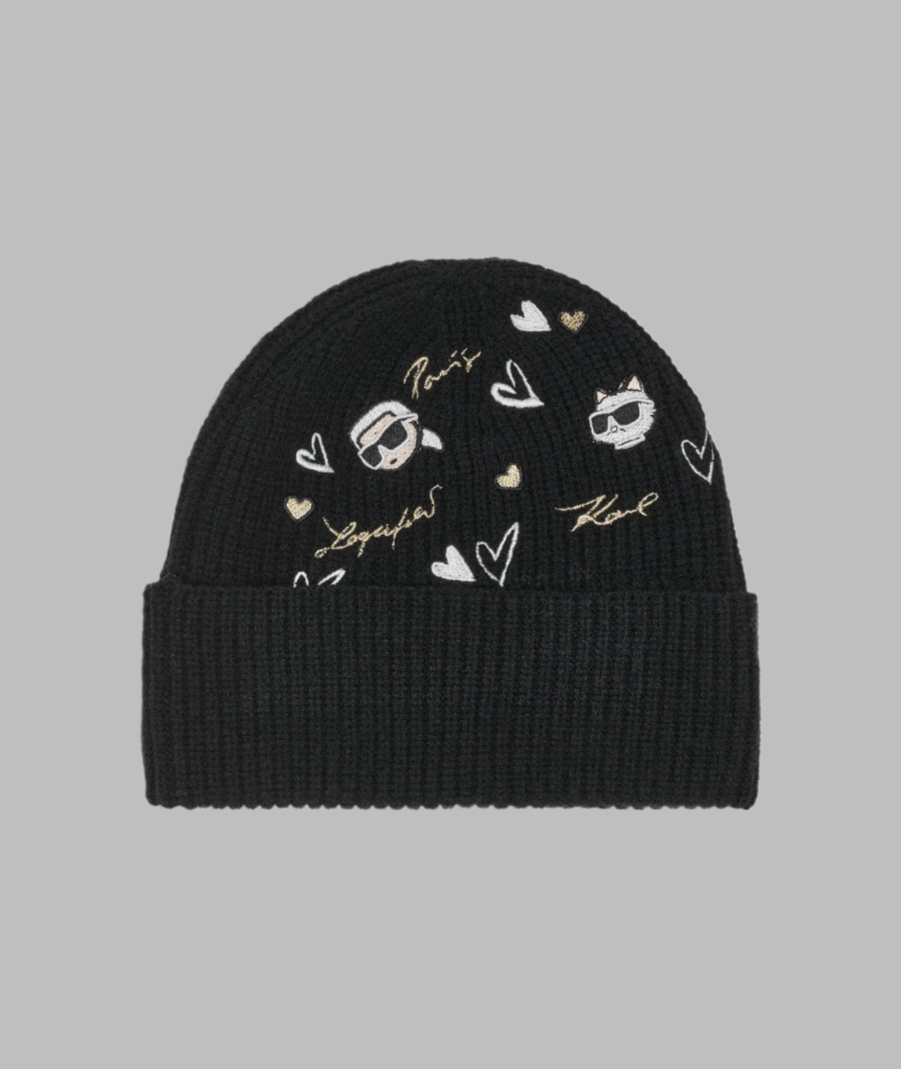 KARL ICONS KUFF BEANIE View 2 | Women's Accessories KARL ICONS KUFF BEANIE View 2 | Women's Accessories
