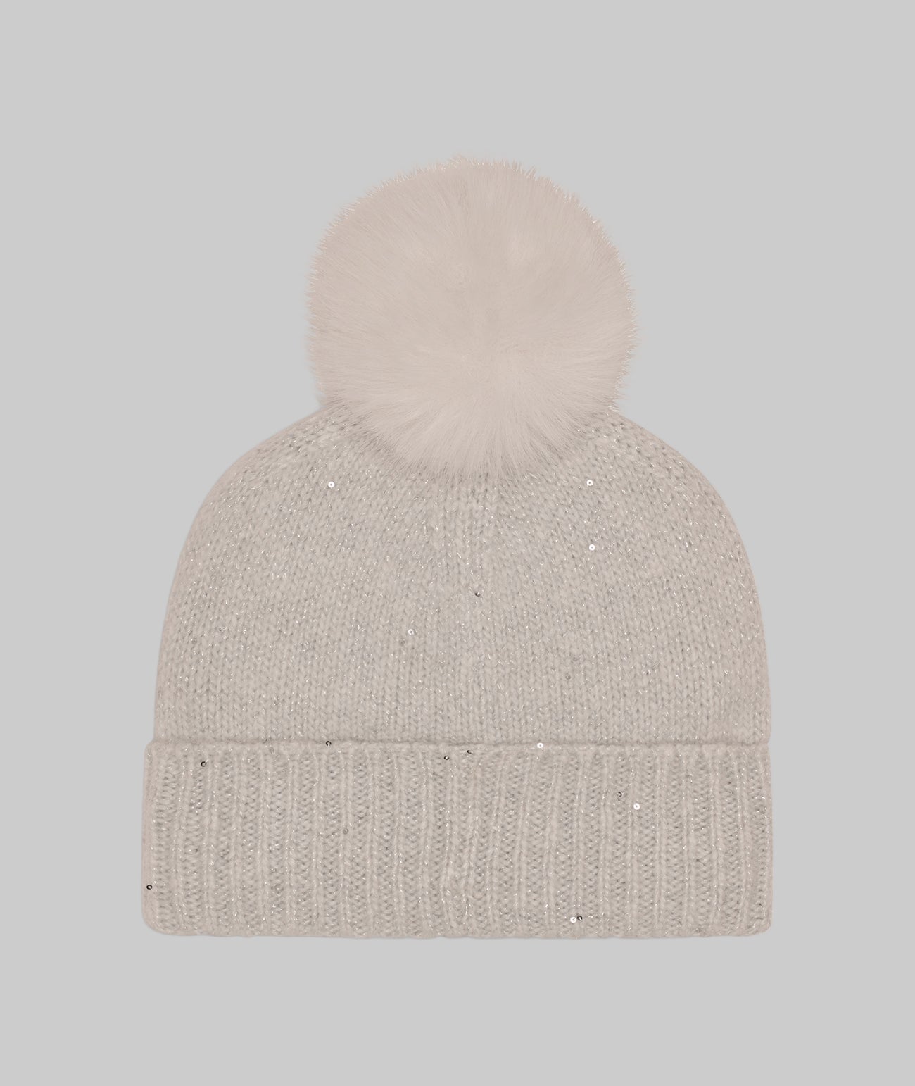 SEQUIN FAUX FUR POM HAT VIEW 3 | Women's Accessories SEQUIN FAUX FUR POM HAT VIEW 3 | Women's Accessories