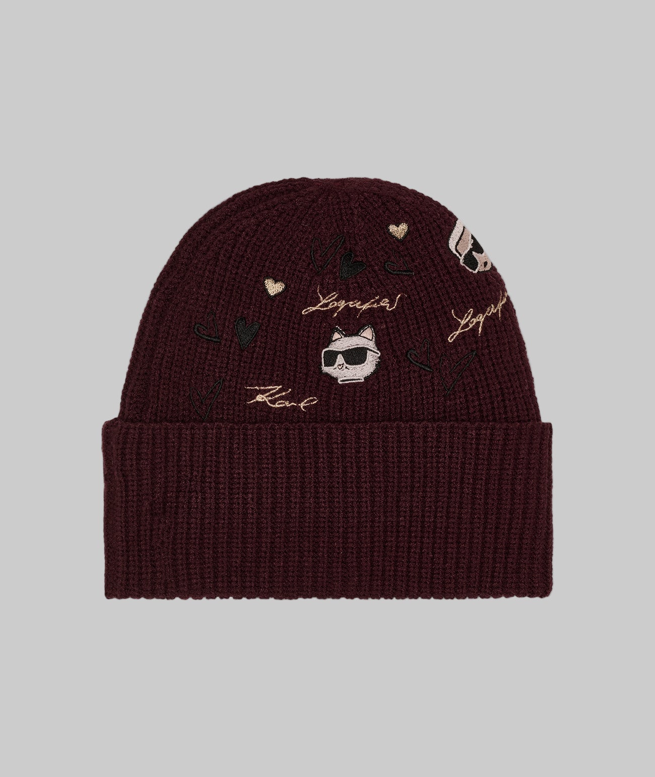 KARL ICONS KUFF BEANIE View 2 | Women's Accessories KARL ICONS KUFF BEANIE View 2 | Women's Accessories