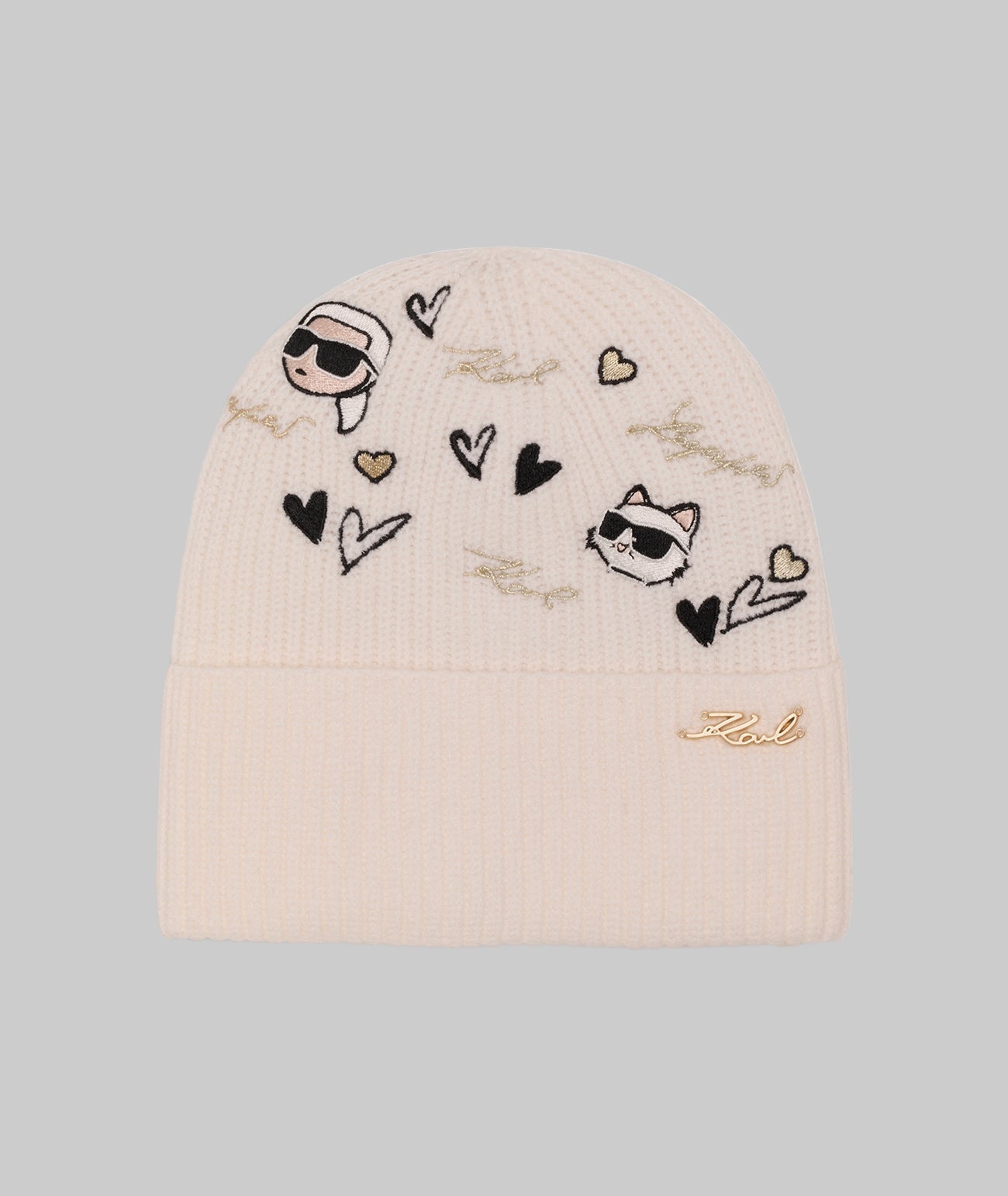 KARL ICONS KUFF BEANIE View 1 | Women's Accessories KARL ICONS KUFF BEANIE View 1 | Women's Accessories