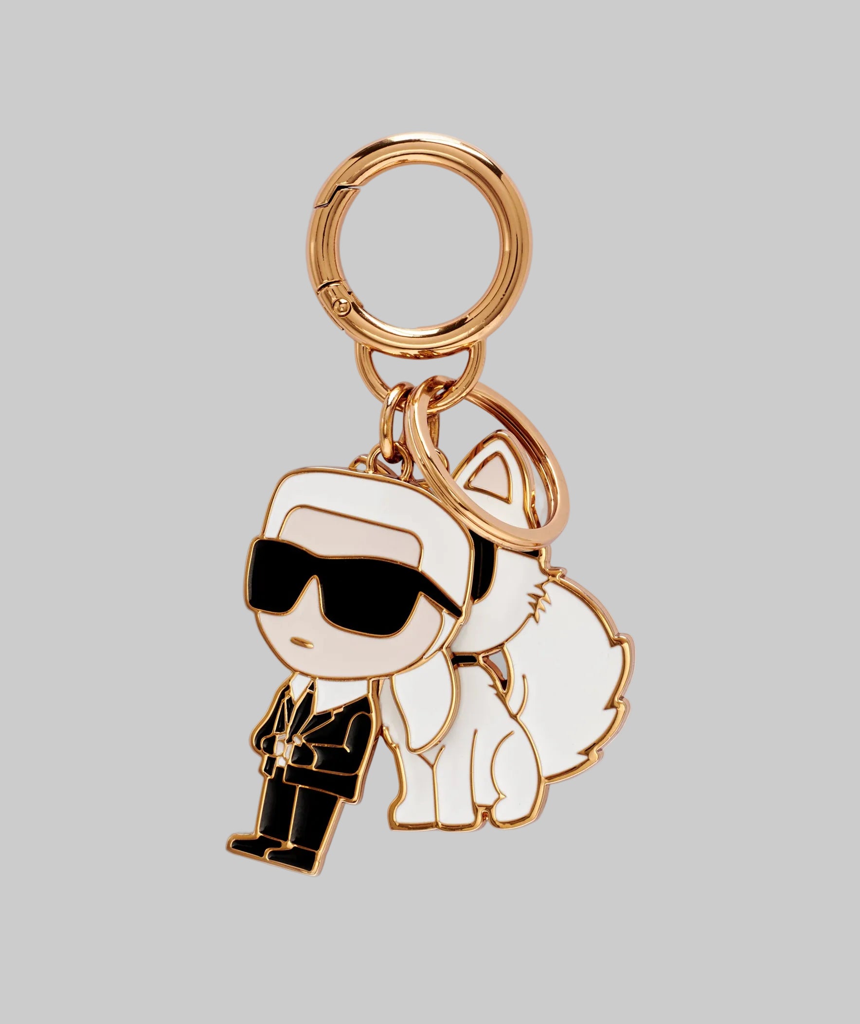 KARL & CHOUPETTE DUO BAG CHARM View 2 | Women's Accessories KARL & CHOUPETTE DUO BAG CHARM View 2 | Women's Accessories