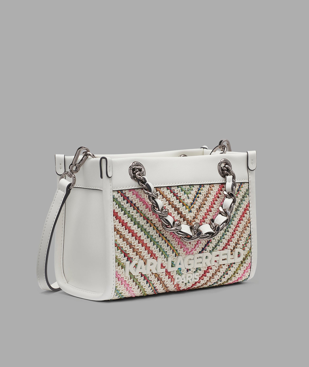 SAVOIE RAFFIA MINI CROSSBODY WITH CHAIN STRAP View 2 | Women's Crossbody Bags SAVOIE RAFFIA MINI CROSSBODY WITH CHAIN STRAP View 2 | Women's Crossbody Bags