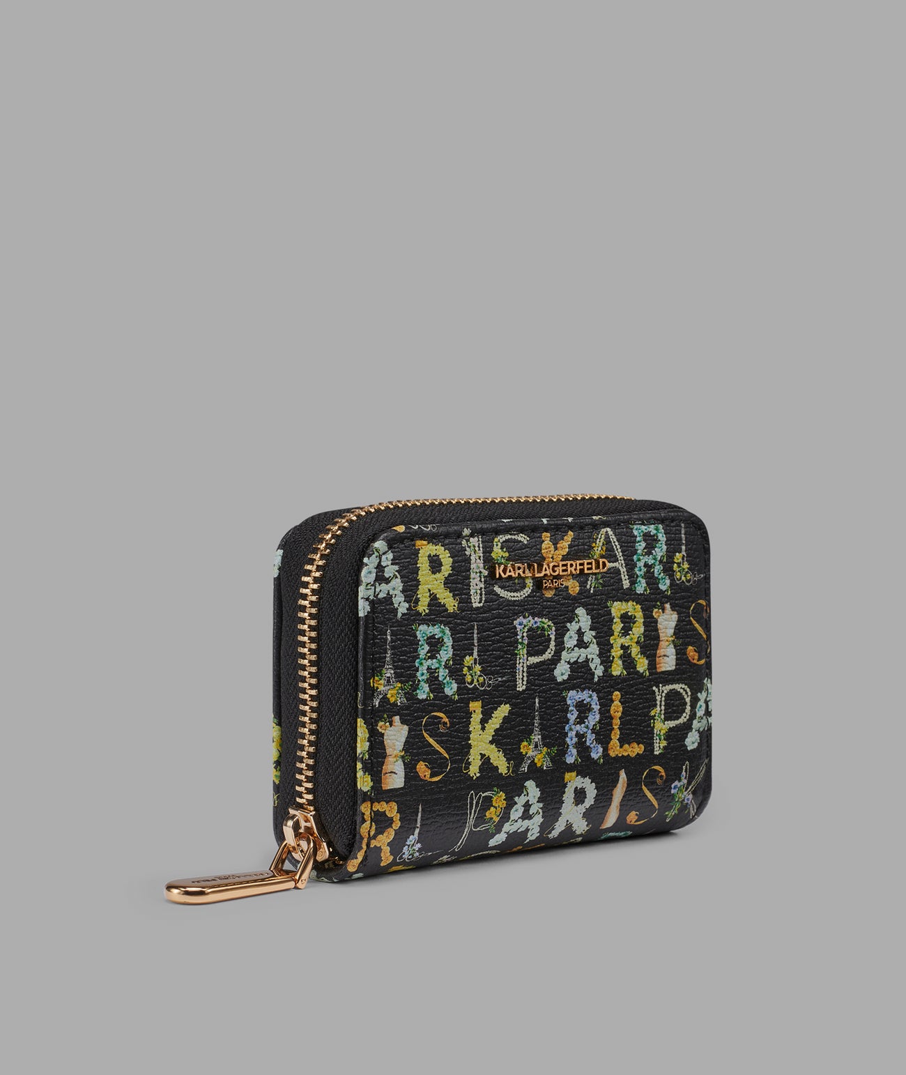 ZIP WALLET WITH KARL ATELIER LOGO View 2 | Women's Accessories ZIP WALLET WITH KARL ATELIER LOGO View 2 | Women's Accessories