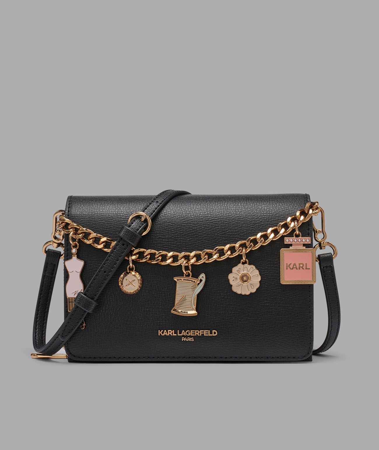 LOURDES CROSSBODY WITH FASHION CHAIN View 1 | Women's Crossbody Bags LOURDES CROSSBODY WITH FASHION CHAIN View 1 | Women's Crossbody Bags