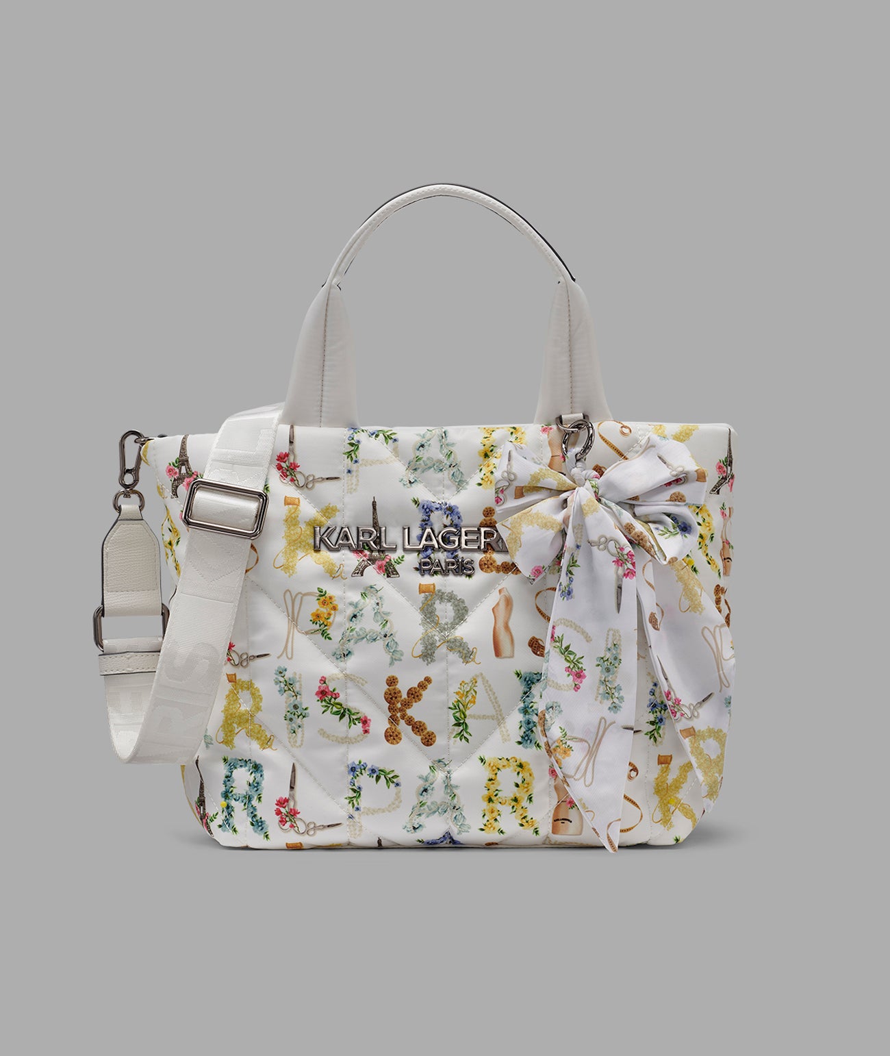 VOYAGE NYLON TOTE WITH BOW View 1 | Women's Totes VOYAGE NYLON TOTE WITH BOW View 1 | Women's Totes