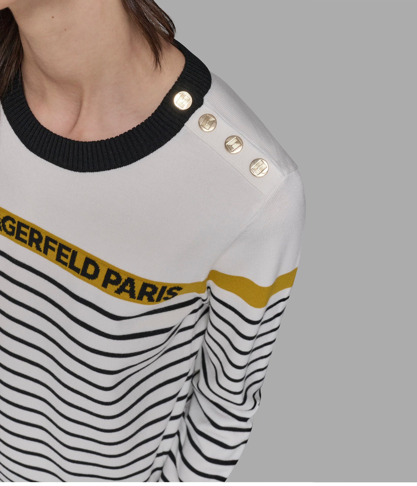 STRIPED LOGO SWEATER VIEW 7 | Best Sellers Shop STRIPED LOGO SWEATER VIEW 7 | Best Sellers Shop