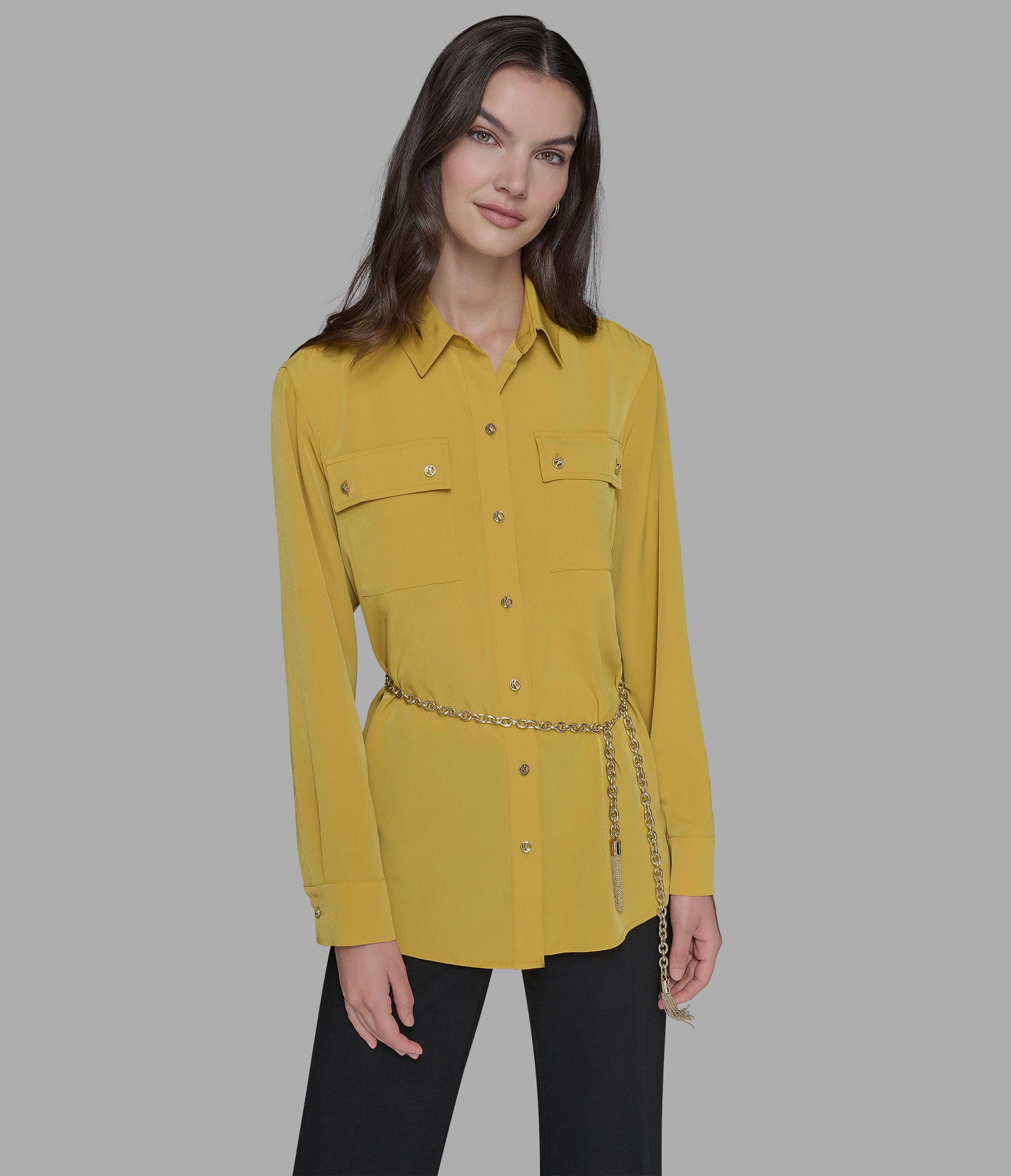 BELTED SOFT BLOUSE View 1 | Products BELTED SOFT BLOUSE View 1 | Products