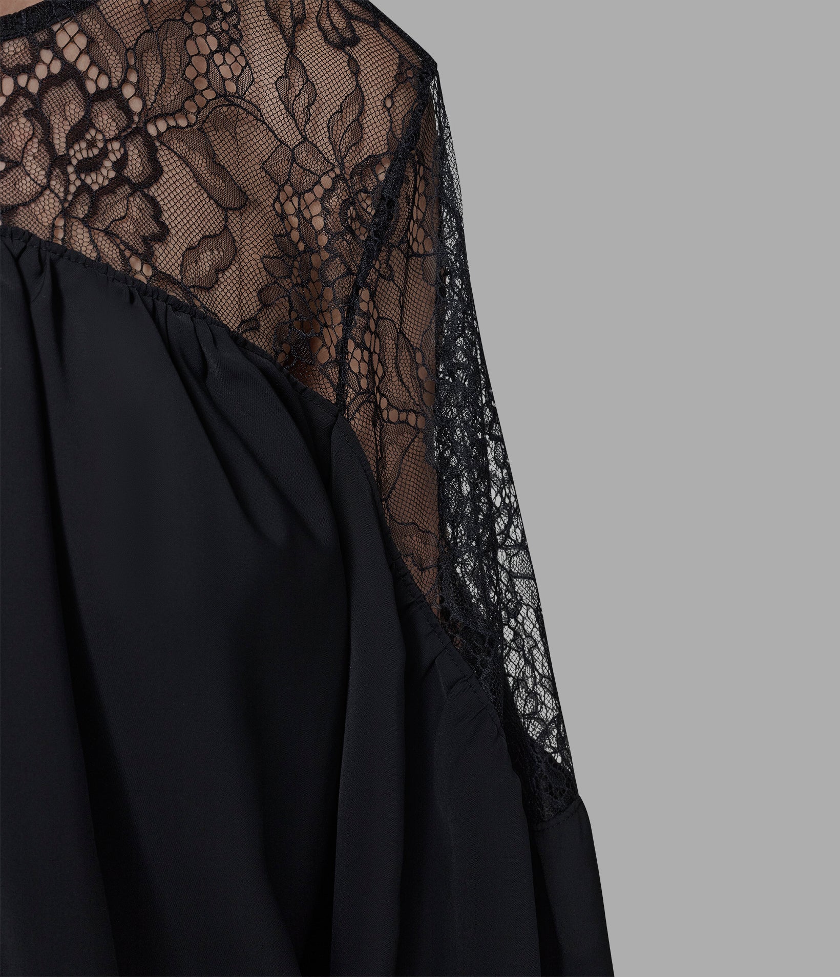 LACE-PANELED BOHO BLOUSE VIEW 6 | WOMEN'S FALL COLLECTION LACE-PANELED BOHO BLOUSE VIEW 6 | WOMEN'S FALL COLLECTION