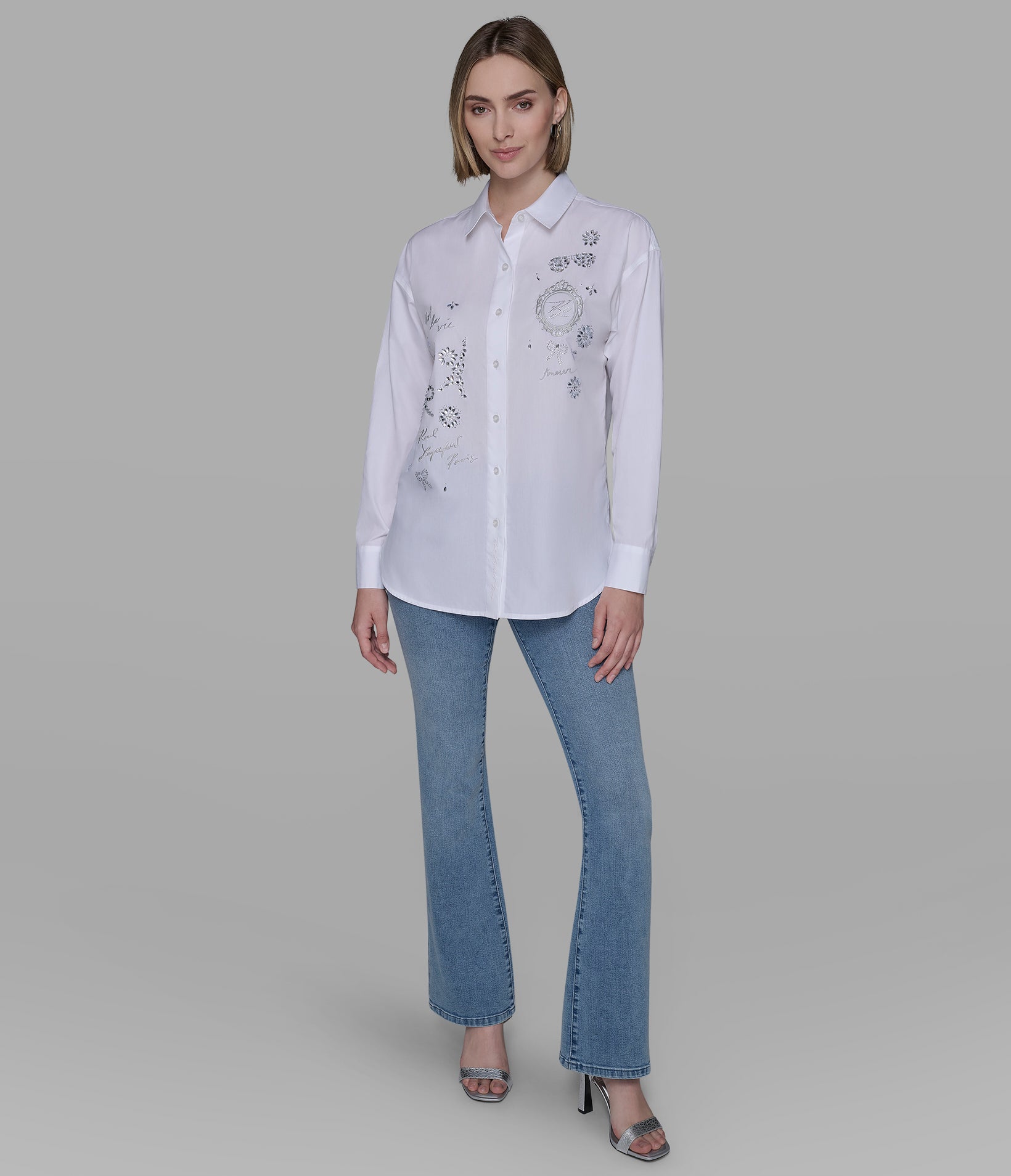 PARIS WHIMSY POPLIN SHIRT VIEW 5 | Women's Sale PARIS WHIMSY POPLIN SHIRT VIEW 5 | Women's Sale