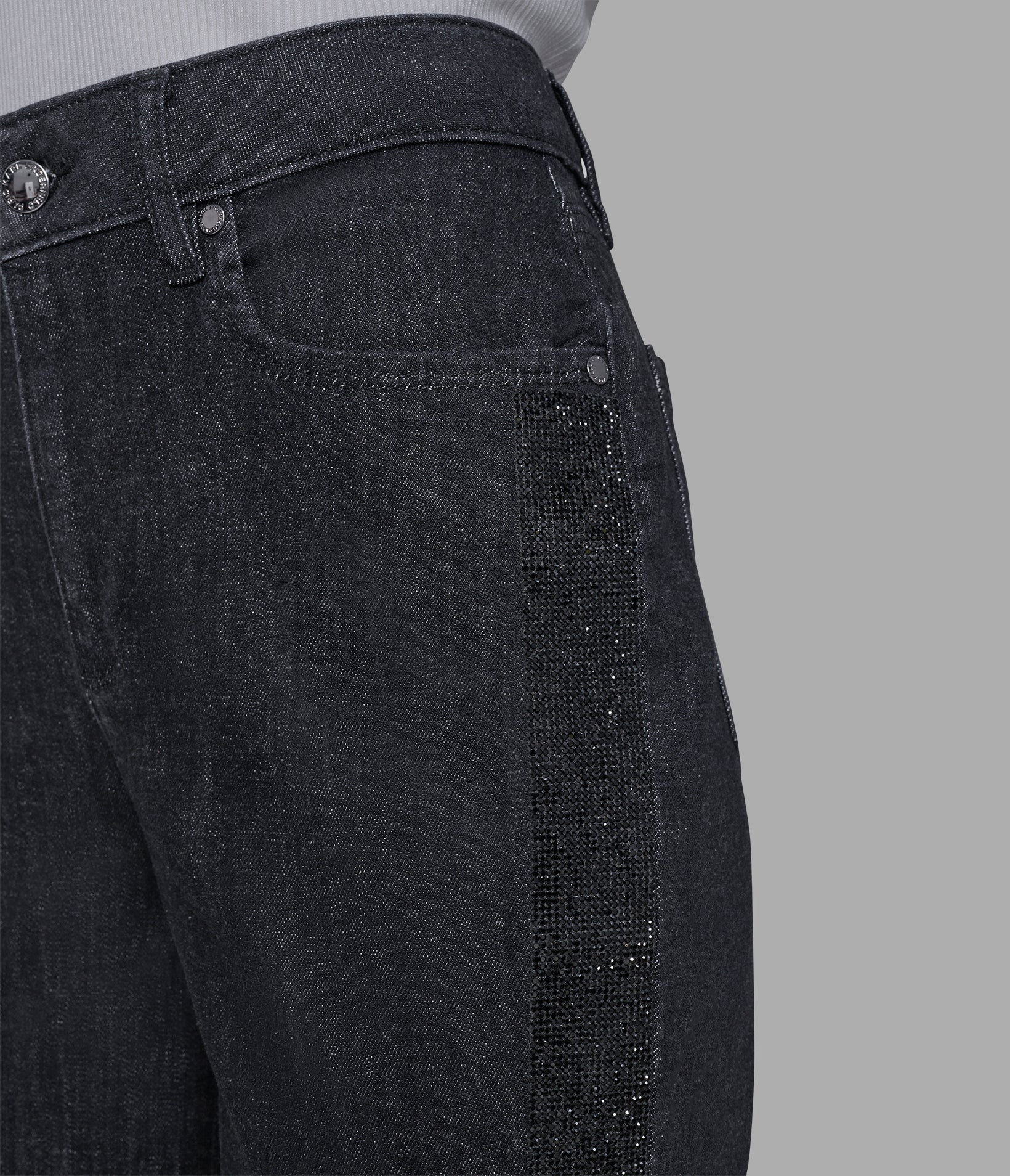 RHINESTONE TRIM JEAN VIEW 7 | Women's Denim RHINESTONE TRIM JEAN VIEW 7 | Women's Denim