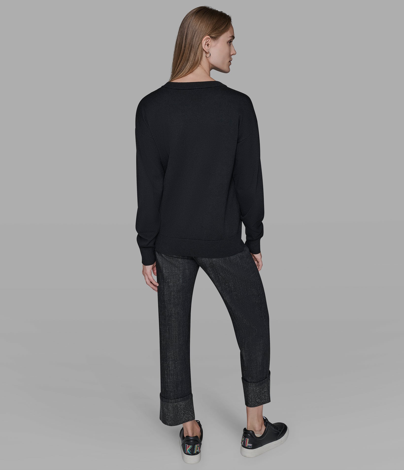 KARL CHARACTER SWEATER View 2 | Women's Tops & Sweaters KARL CHARACTER SWEATER View 2 | Women's Tops & Sweaters