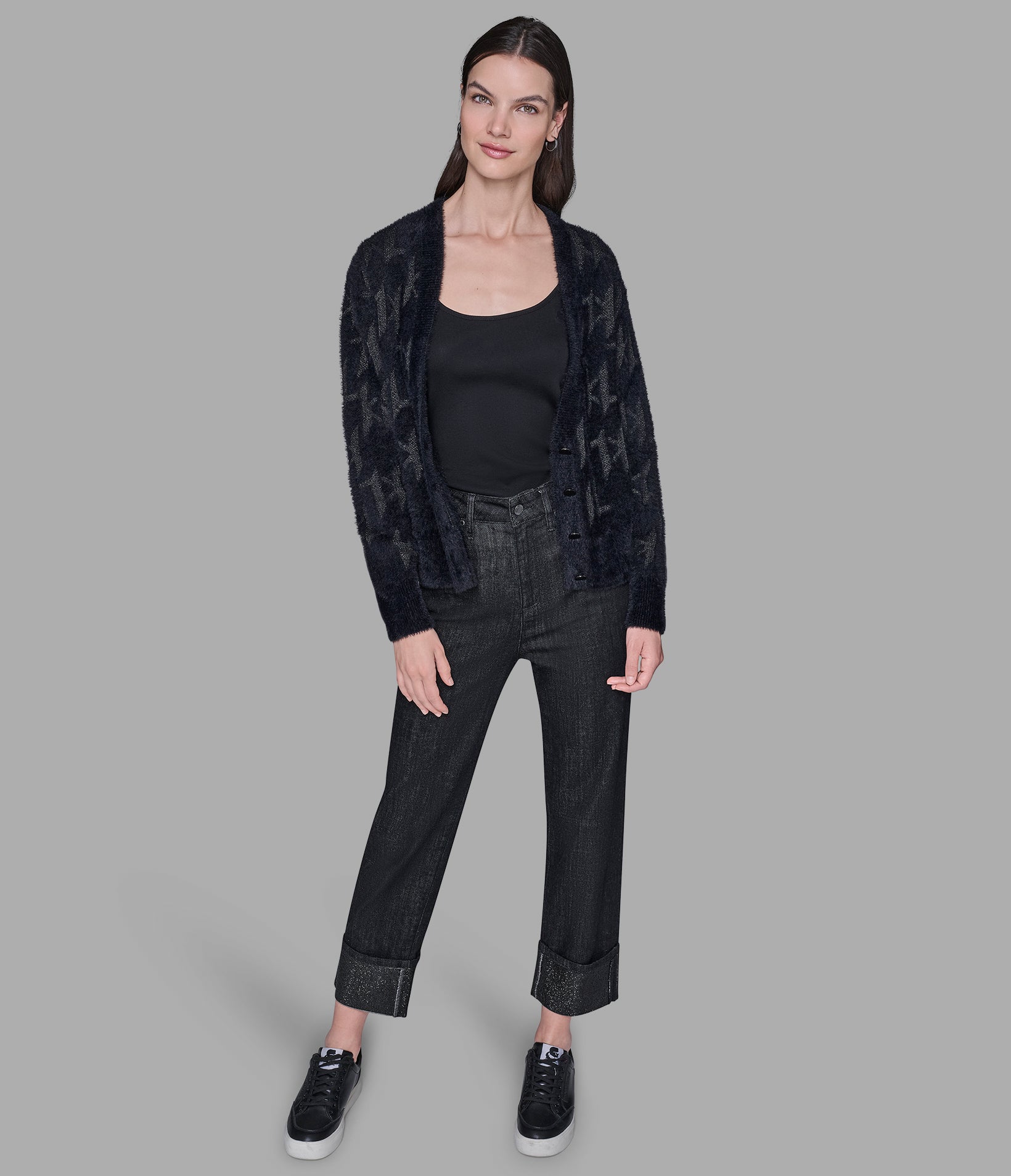 FUZZY KL CARDIGAN VIEW 3 | Women's Tops & Sweaters FUZZY KL CARDIGAN VIEW 3 | Women's Tops & Sweaters