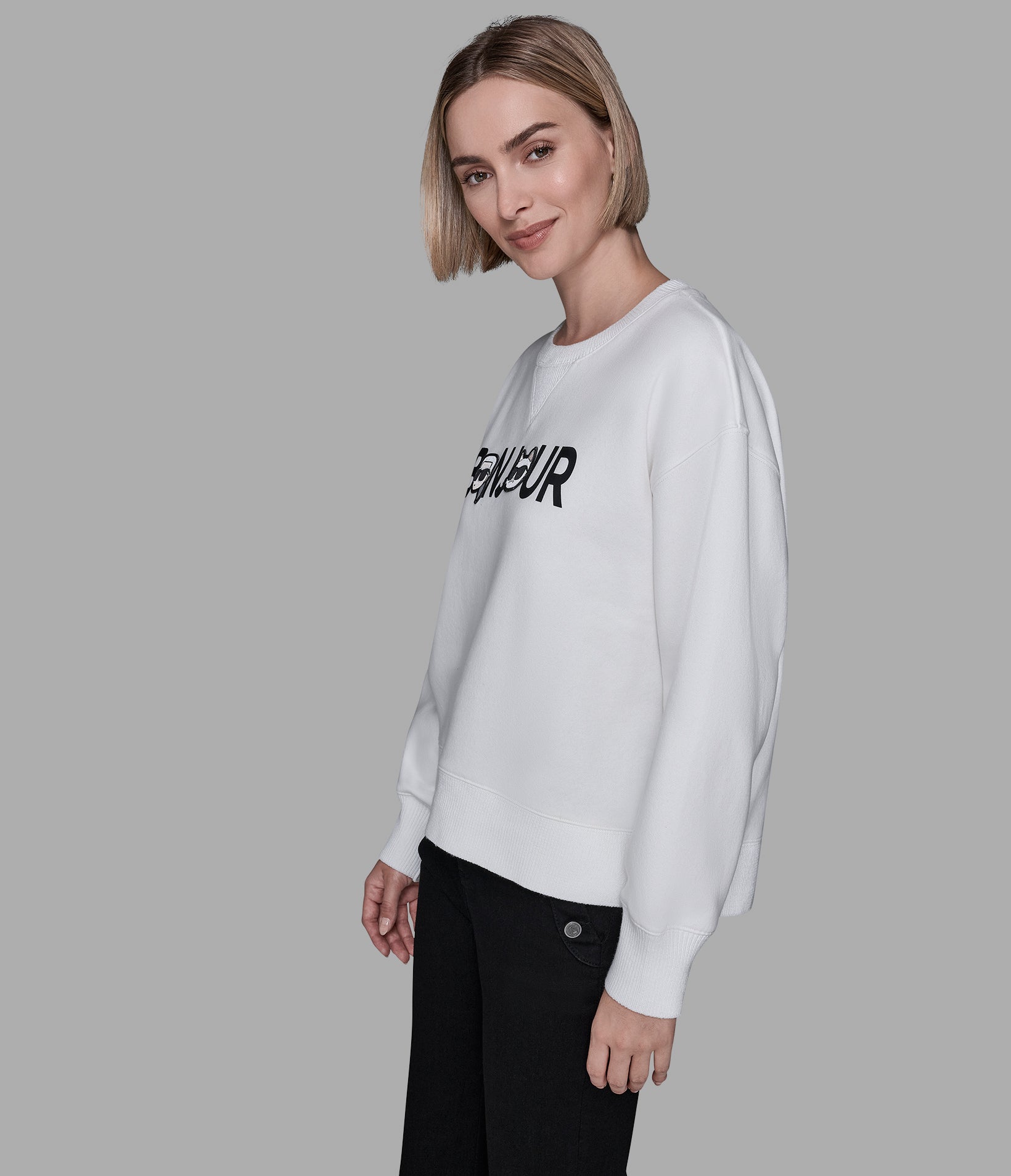 BONJOUR CHARACTER SWEATSHIRT View 2 | Products BONJOUR CHARACTER SWEATSHIRT View 2 | Products