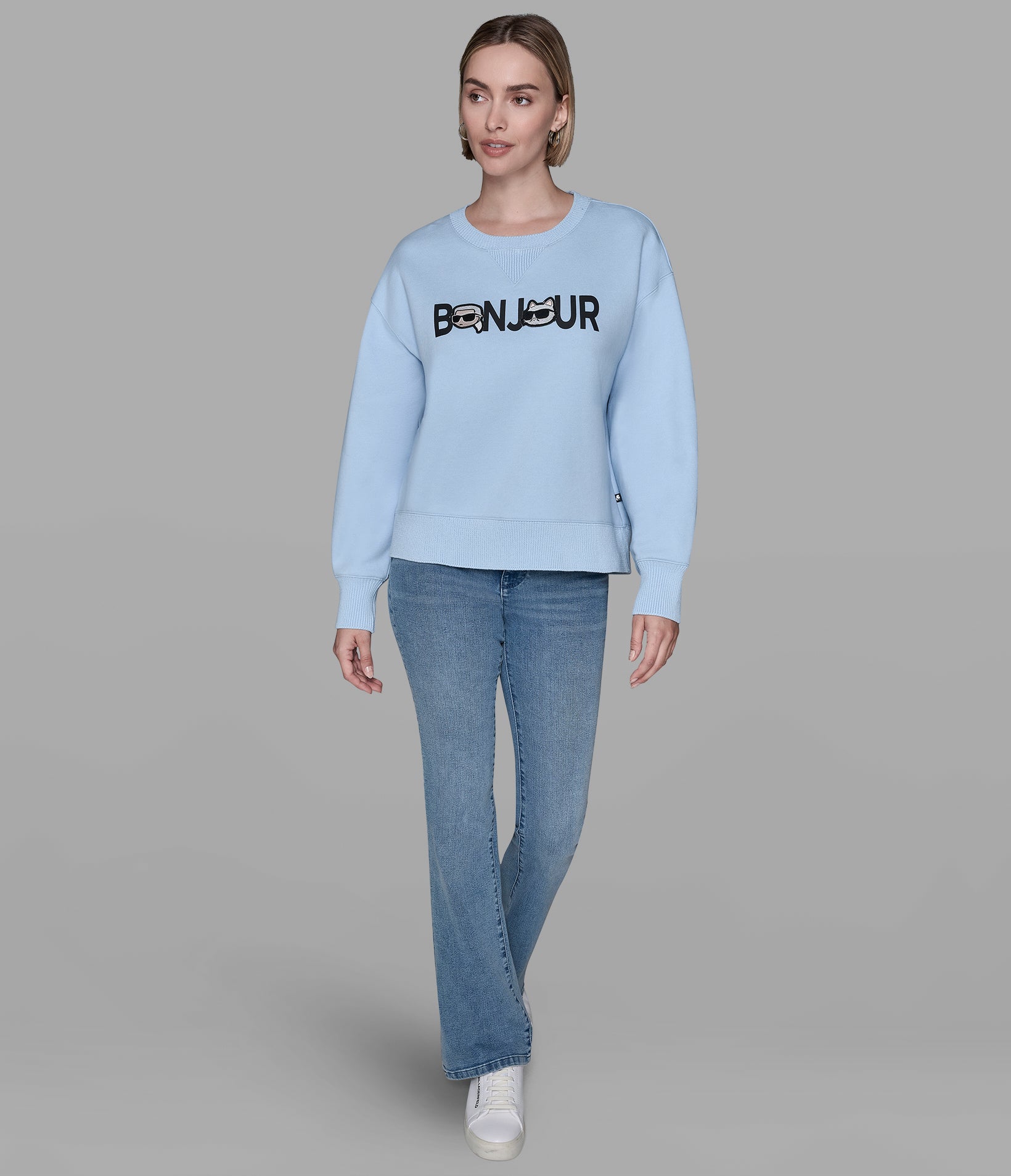 BONJOUR CHARACTER SWEATSHIRT VIEW 4 BONJOUR CHARACTER SWEATSHIRT VIEW 4
