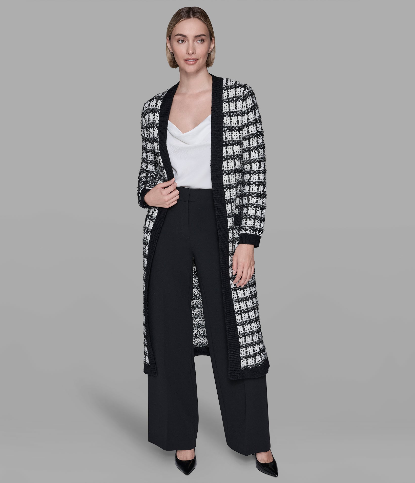 TWEED DUSTER CARDIGAN View 1 | Women's Tops & Sweaters TWEED DUSTER CARDIGAN View 1 | Women's Tops & Sweaters