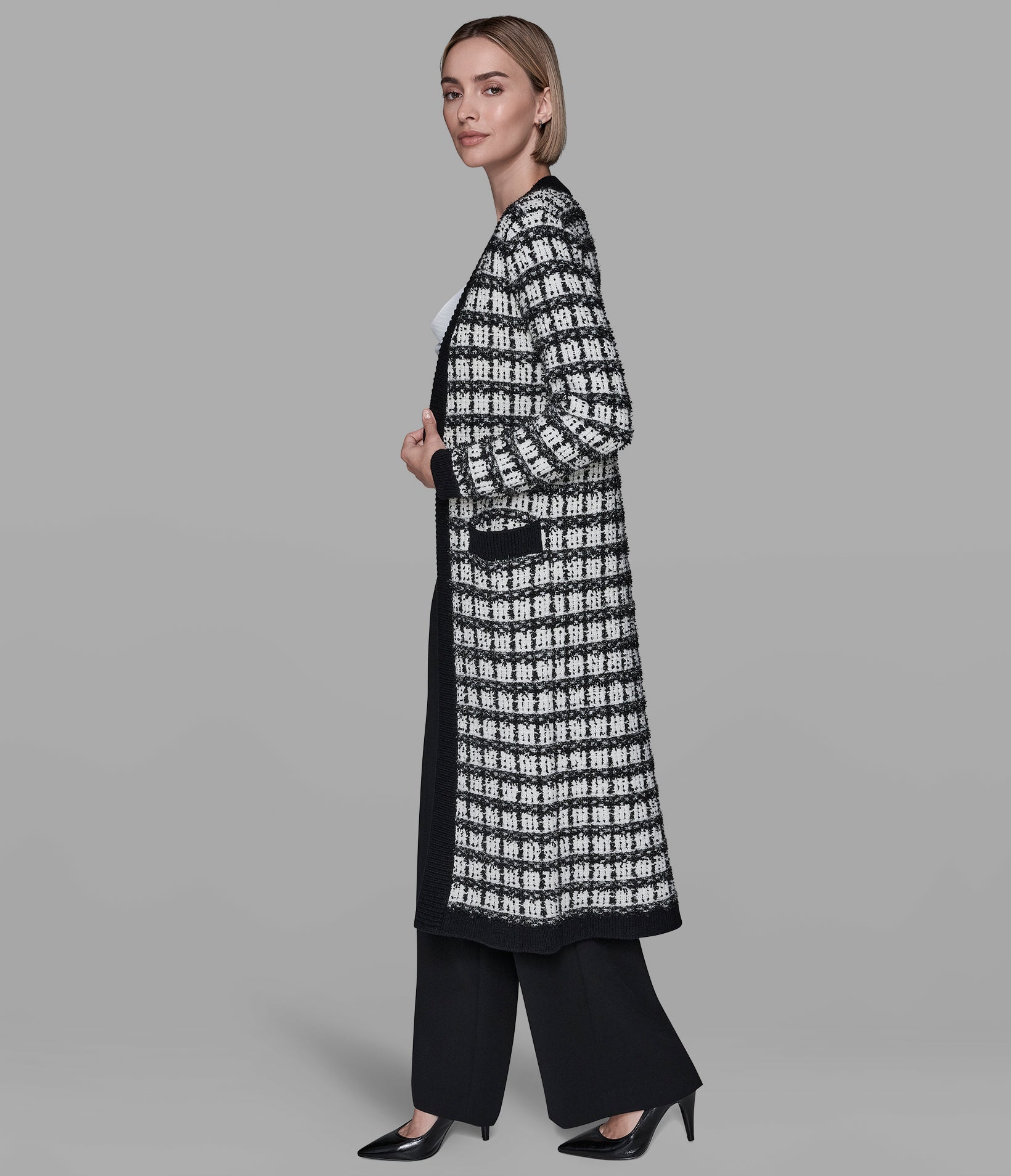 TWEED DUSTER CARDIGAN View 2 | Women's Tops & Sweaters TWEED DUSTER CARDIGAN View 2 | Women's Tops & Sweaters