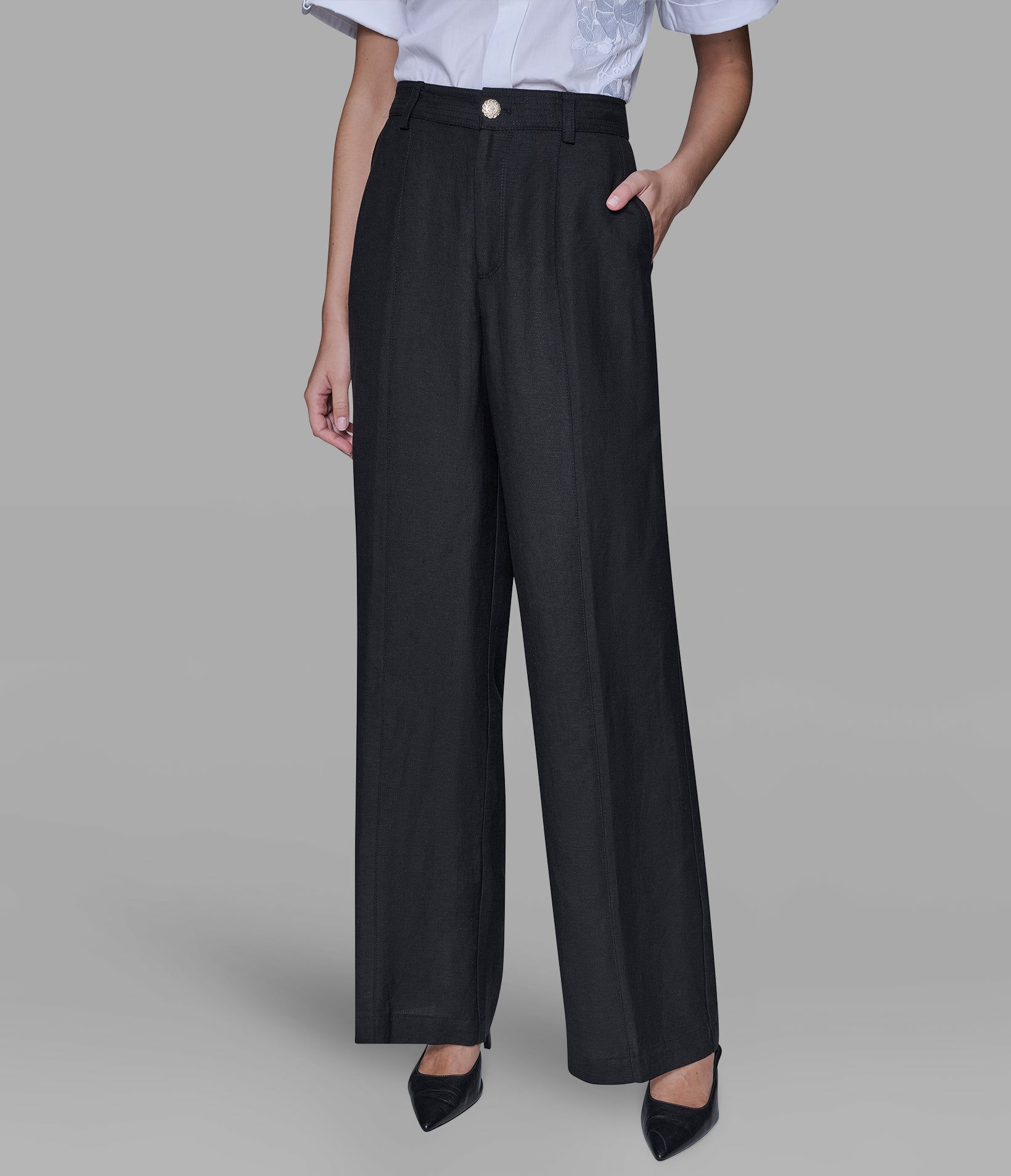 LINEN BLEND PANT View 1 | Women's Matching Sets LINEN BLEND PANT View 1 | Women's Matching Sets