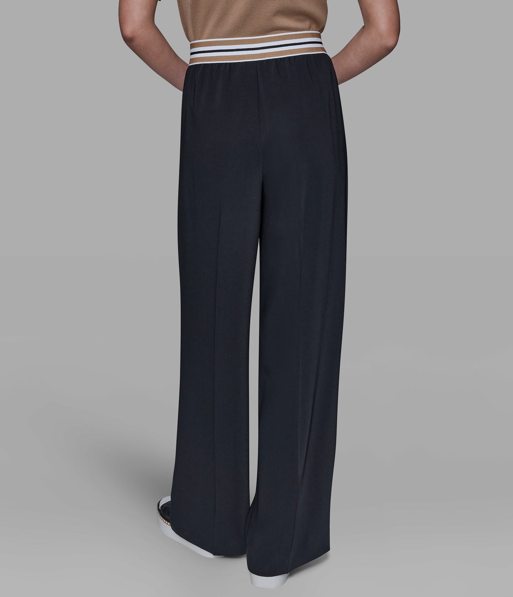 TROUSER WITH LOGO TAPE WAISTBAND View 2 | Men's Pants & Denim TROUSER WITH LOGO TAPE WAISTBAND View 2 | Men's Pants & Denim