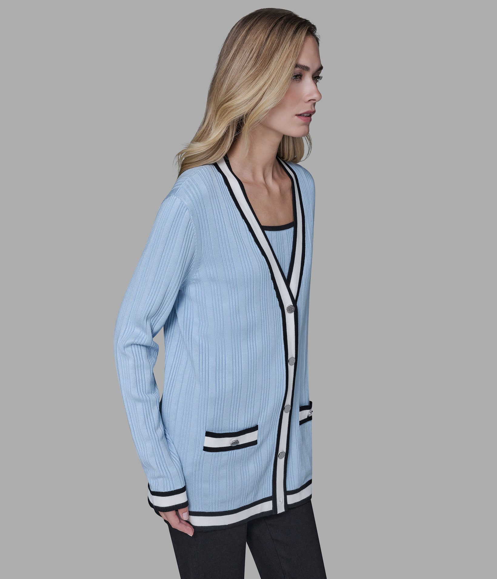 RIBBED CARDIGAN VIEW 3 | New Arrivals RIBBED CARDIGAN VIEW 3 | New Arrivals