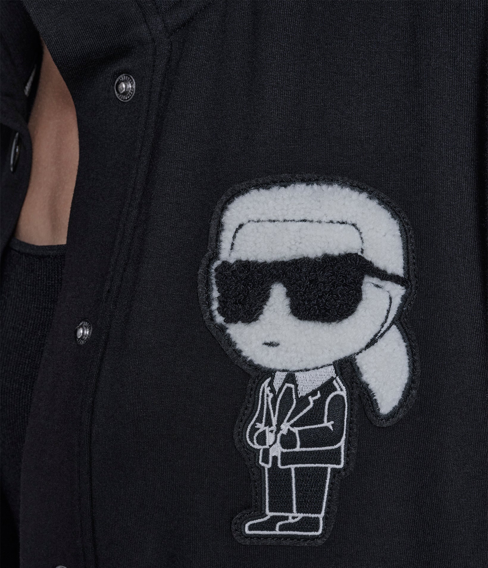 KARL PATCH TRACK JACKET VIEW 6 | Jackets & Coats KARL PATCH TRACK JACKET VIEW 6 | Jackets & Coats