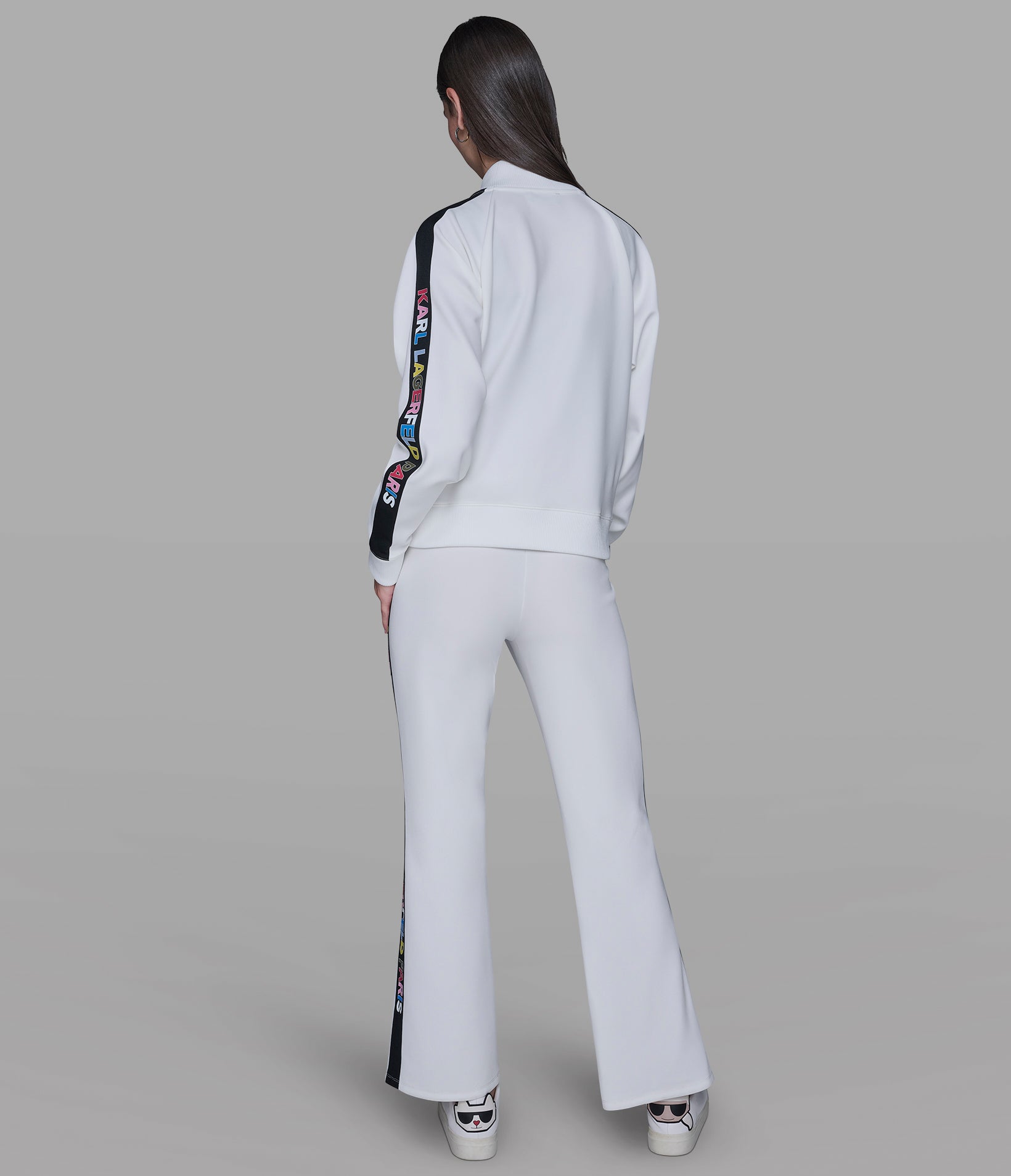 MUTLI-COLOR LOGO TAPE JACKET VIEW 5 | Jackets & Coats MUTLI-COLOR LOGO TAPE JACKET VIEW 5 | Jackets & Coats