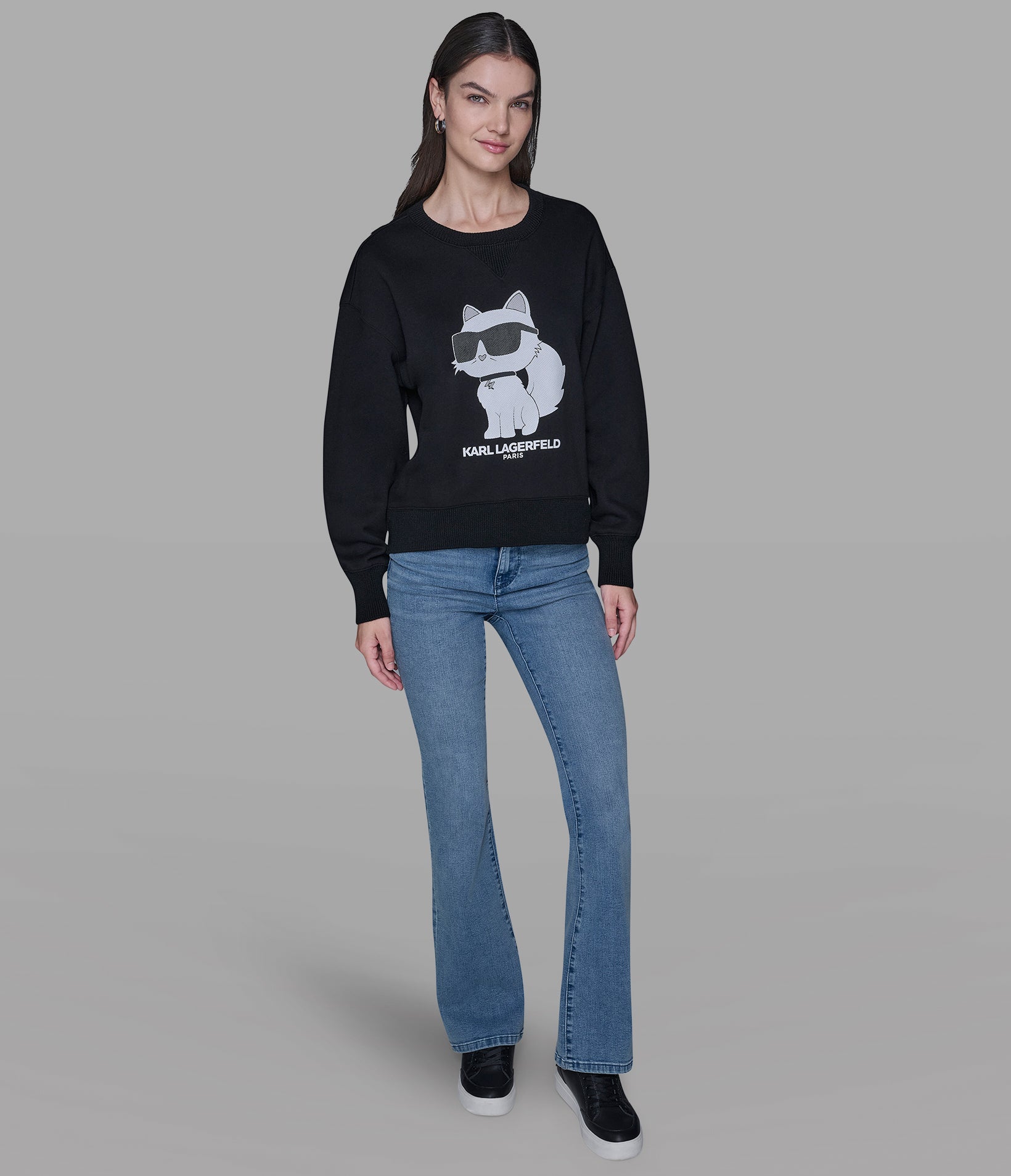 CHOUPETTE CREWNECK SWEATSHIRT VIEW 4 CHOUPETTE CREWNECK SWEATSHIRT VIEW 4