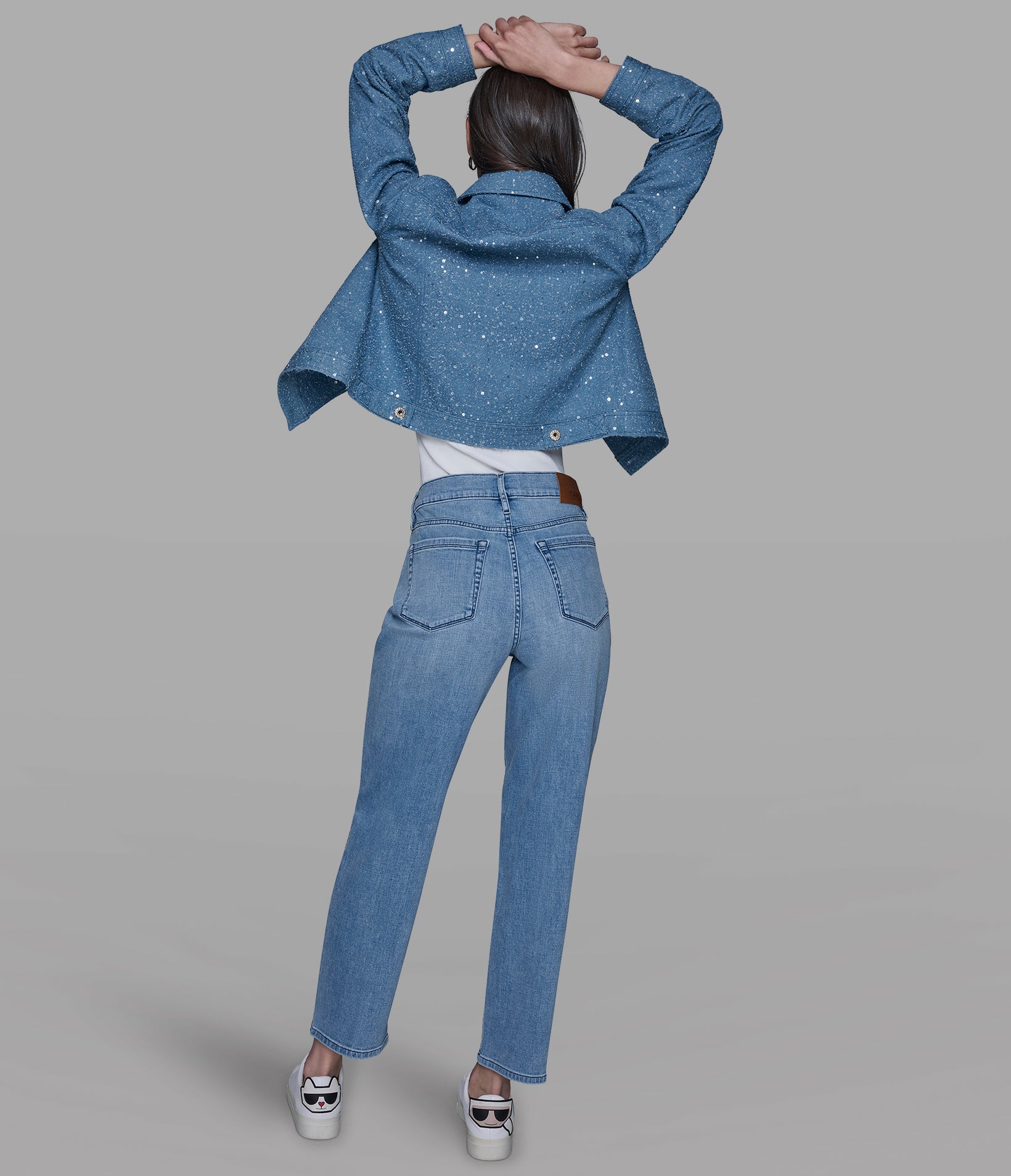 RHINESTONE TRIM JEAN VIEW 5 | Women's Denim RHINESTONE TRIM JEAN VIEW 5 | Women's Denim