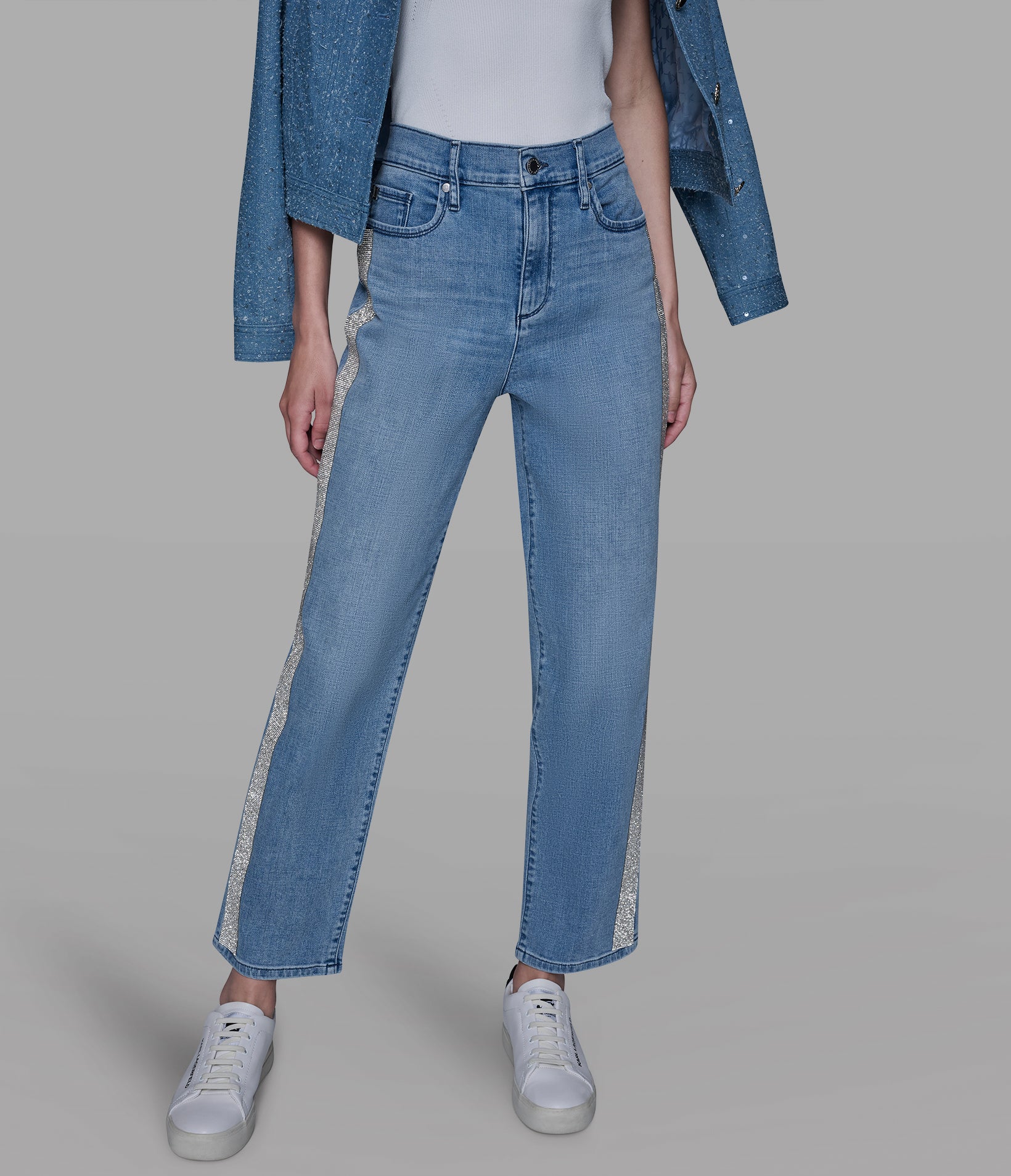 RHINESTONE TRIM JEAN View 1 | Women's Denim RHINESTONE TRIM JEAN View 1 | Women's Denim