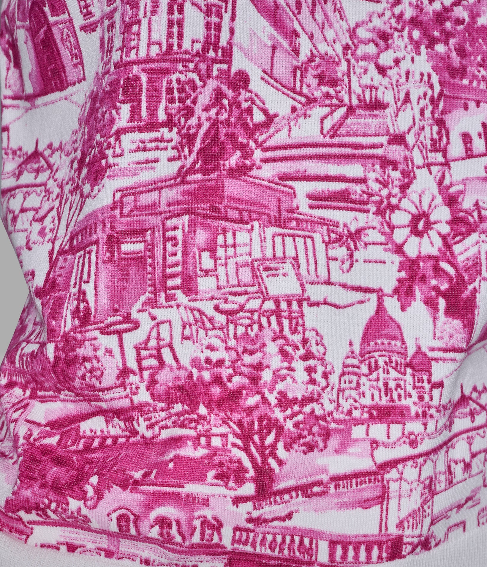 SHORT SLEEVE PARIS SKETCH SWEATER VIEW 6 | Valentine's Day Shop SHORT SLEEVE PARIS SKETCH SWEATER VIEW 6 | Valentine's Day Shop