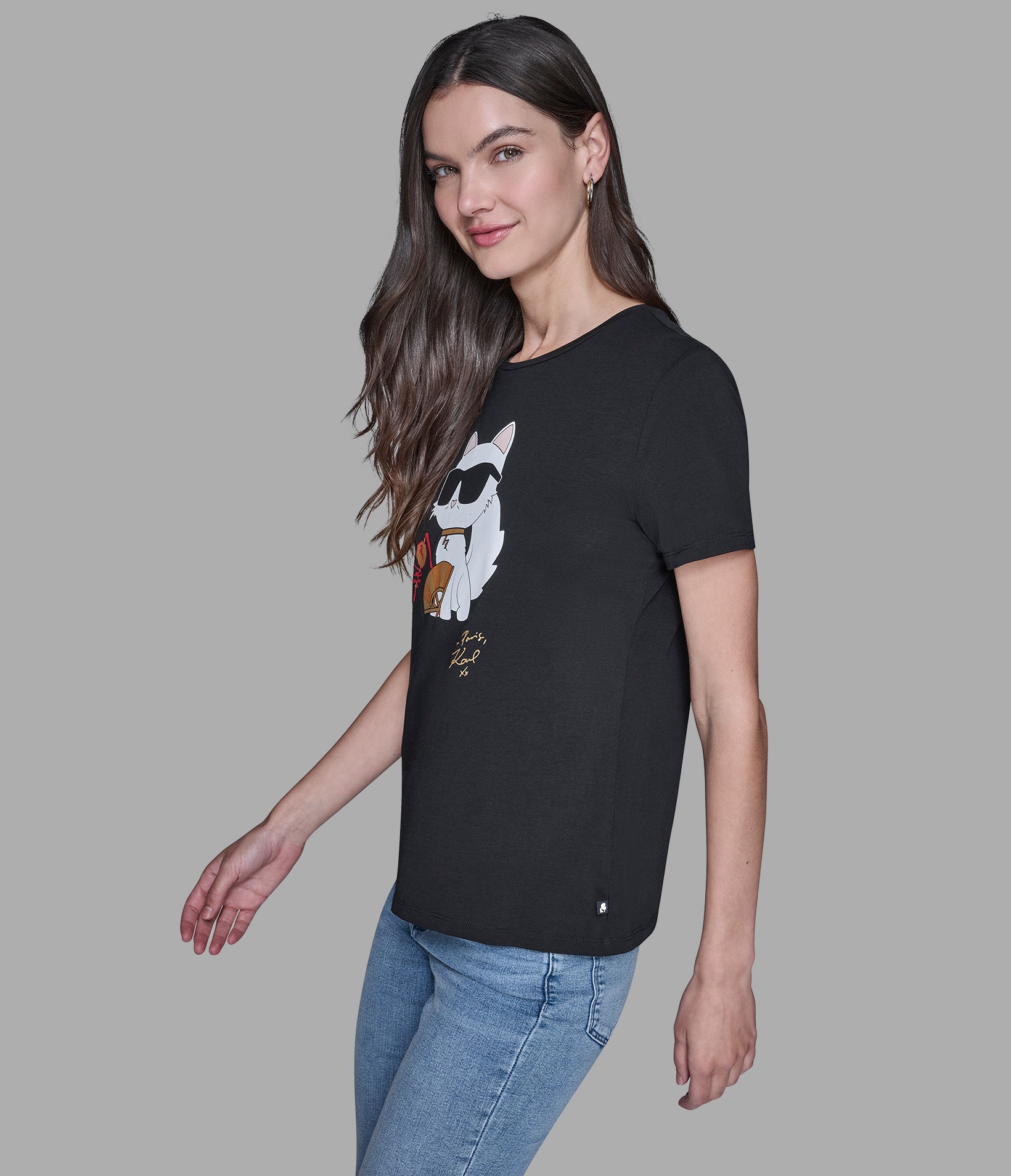 LUNAR NEW YEAR CHOUPETTE TEE View 2 | Women's Tees & Tanks LUNAR NEW YEAR CHOUPETTE TEE View 2 | Women's Tees & Tanks