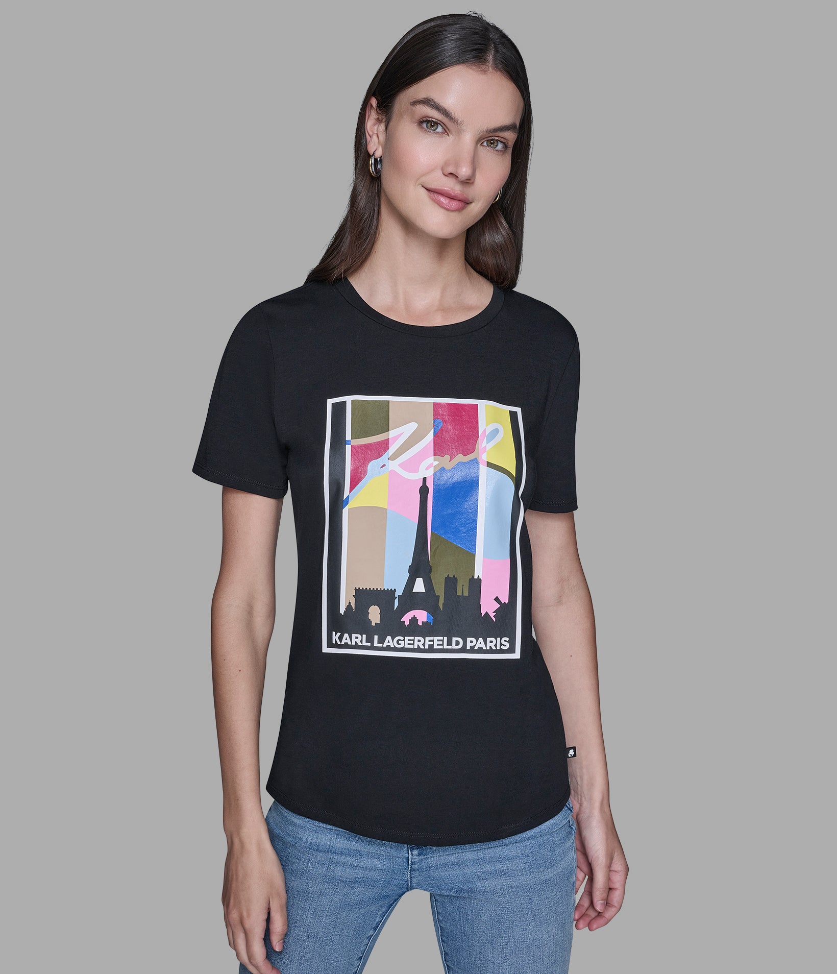 MULTI-COLOR PARIS TEE View 1 | Women's Tees & Tanks MULTI-COLOR PARIS TEE View 1 | Women's Tees & Tanks
