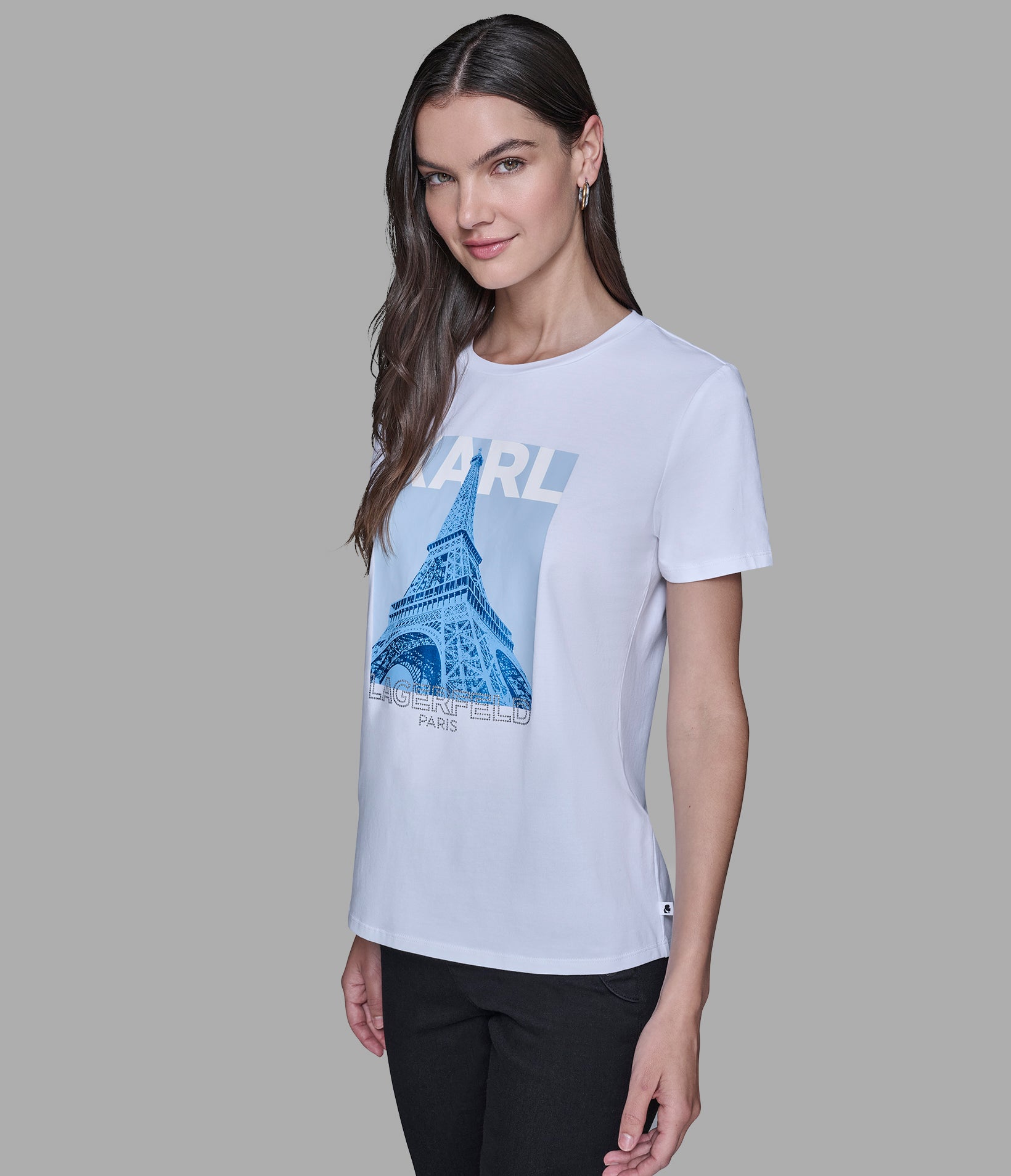 KARL EIFFEL TOWER TEE VIEW 4 | Women's Tees & Tanks KARL EIFFEL TOWER TEE VIEW 4 | Women's Tees & Tanks