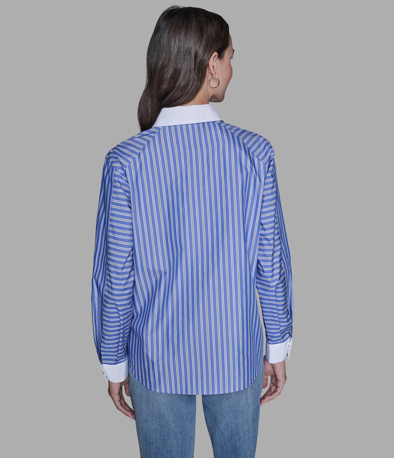 RAGLAN PINSTRIPE POPLIN SHIRT View 2 | Women's Tops & Sweaters RAGLAN PINSTRIPE POPLIN SHIRT View 2 | Women's Tops & Sweaters