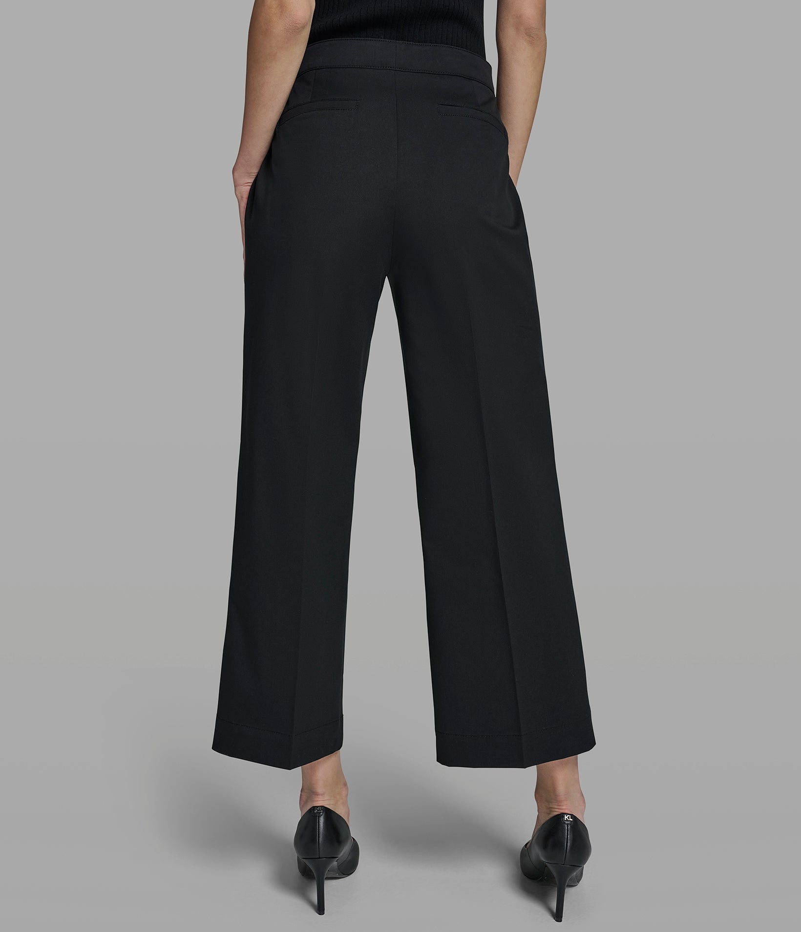 WIDE LEG PANT WITH BOW POCKETS View 2 | Women's Pants WIDE LEG PANT WITH BOW POCKETS View 2 | Women's Pants