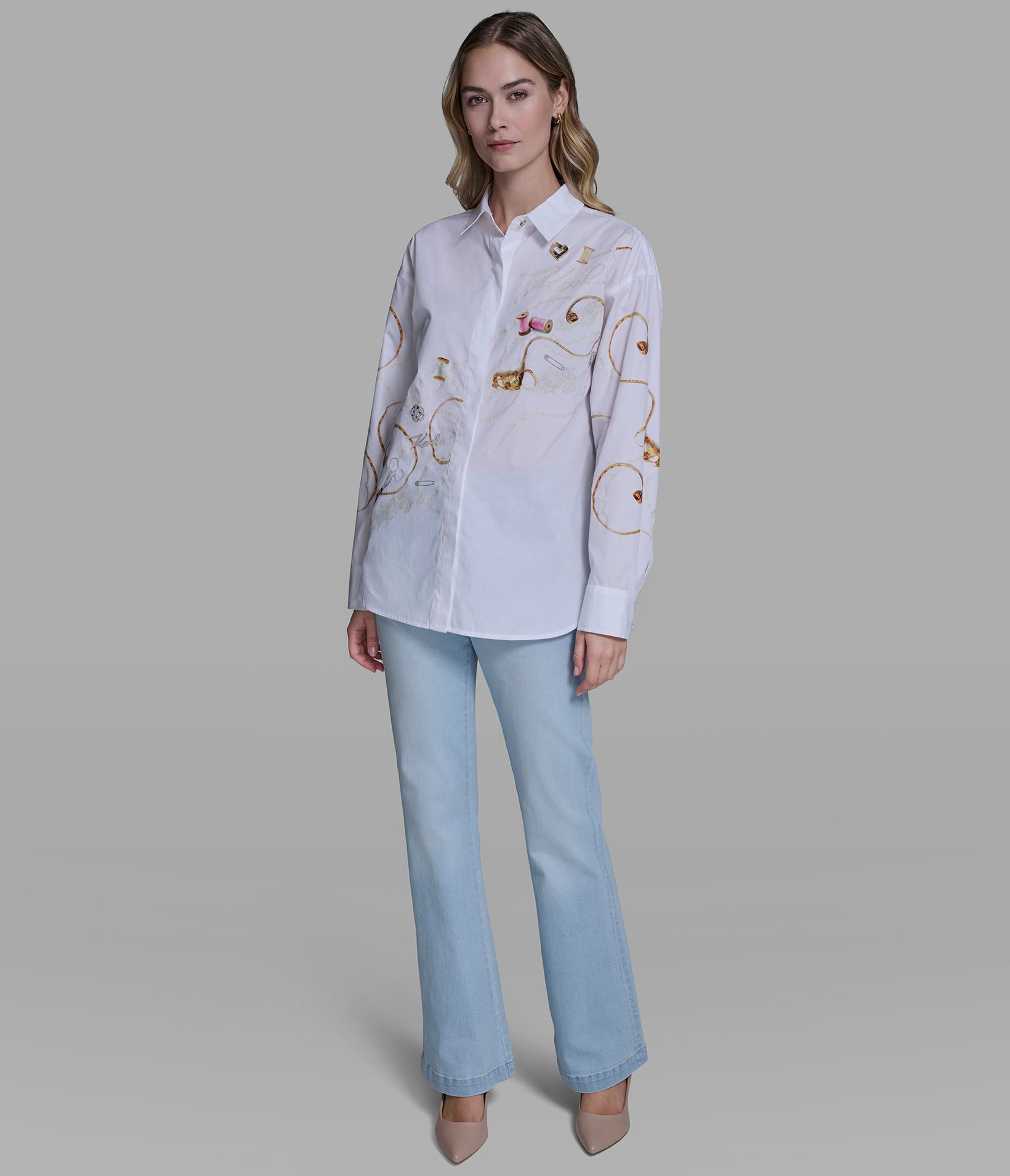 WHIMSY POPLIN SHIRT VIEW 4 WHIMSY POPLIN SHIRT VIEW 4