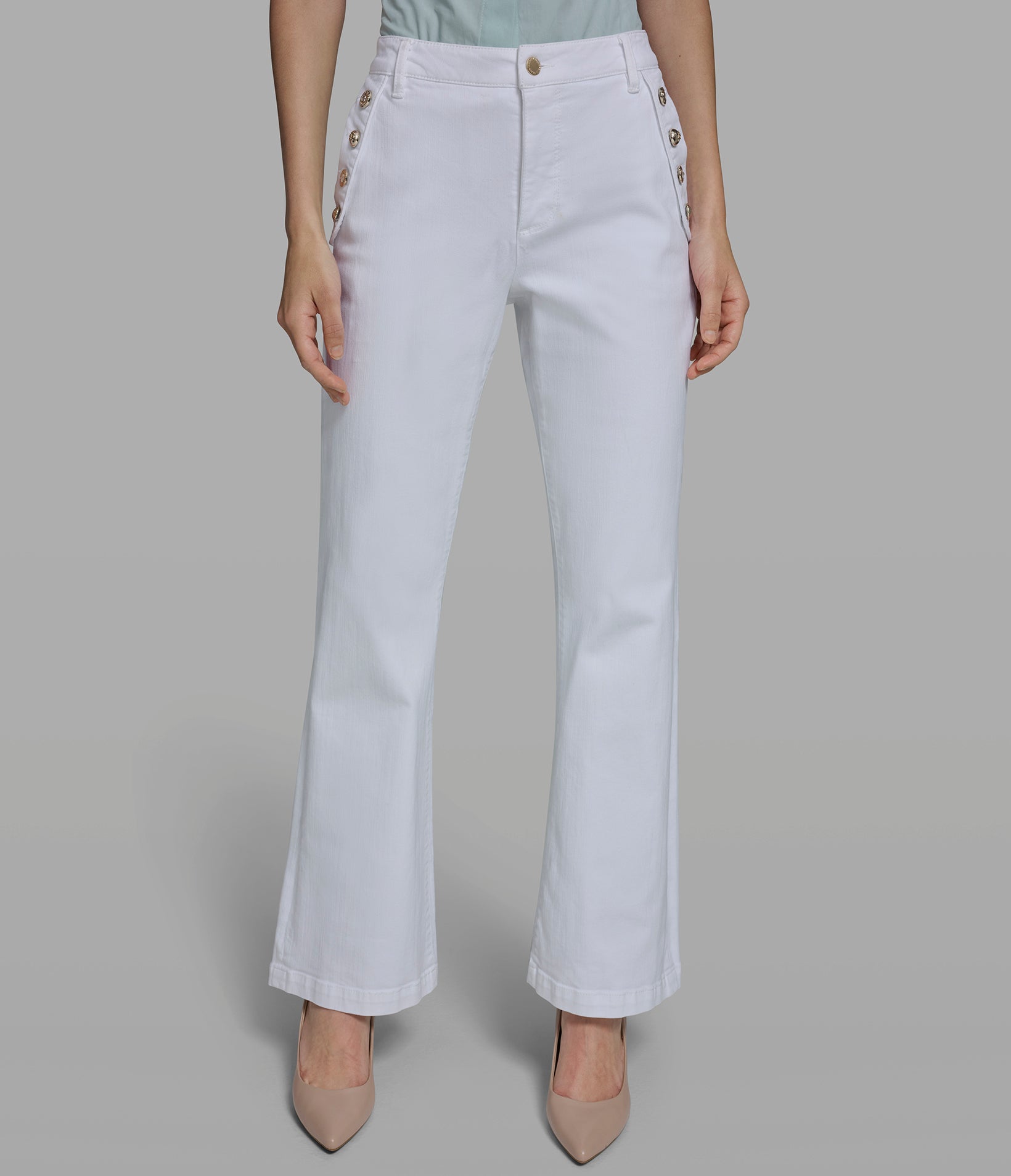 SAILOR BUTTON BOOTCUT JEAN VIEW 3 | Women's Denim SAILOR BUTTON BOOTCUT JEAN VIEW 3 | Women's Denim