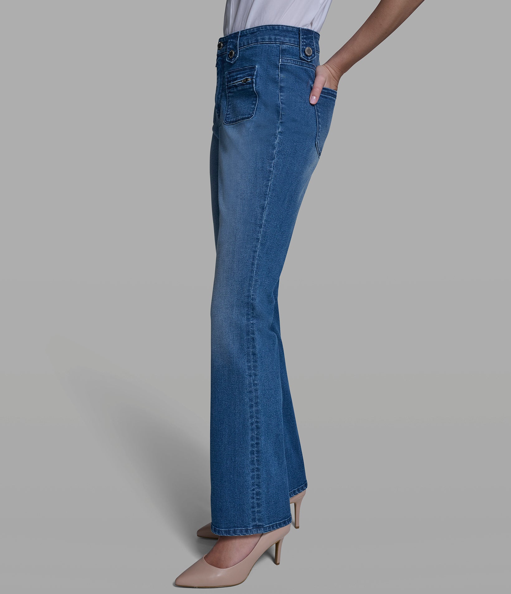 FRONT POCKET BOOTCUT JEAN VIEW 4 | Women's Denim FRONT POCKET BOOTCUT JEAN VIEW 4 | Women's Denim