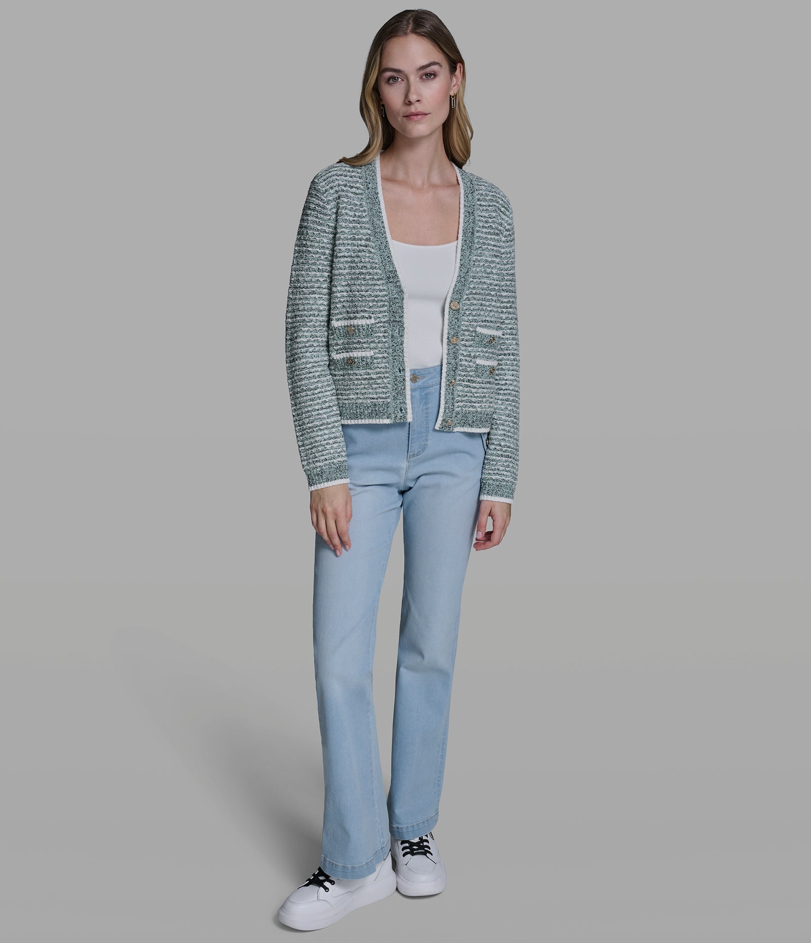 FUZZY KNIT CARDIGAN VIEW 6 | New Arrivals FUZZY KNIT CARDIGAN VIEW 6 | New Arrivals