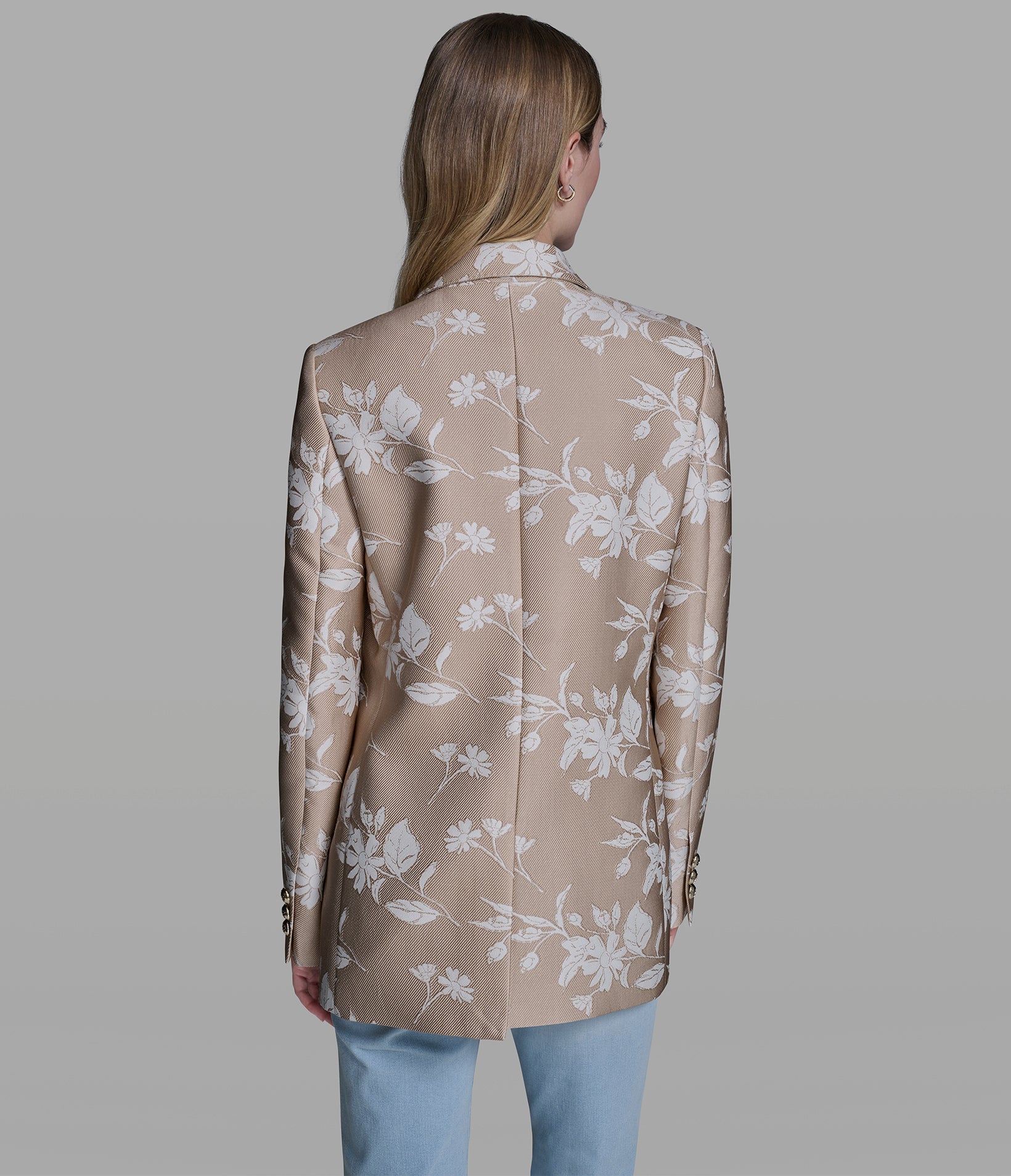 FLORAL JACQUARD BLAZER VIEW 4 | Jackets & Coats FLORAL JACQUARD BLAZER VIEW 4 | Jackets & Coats