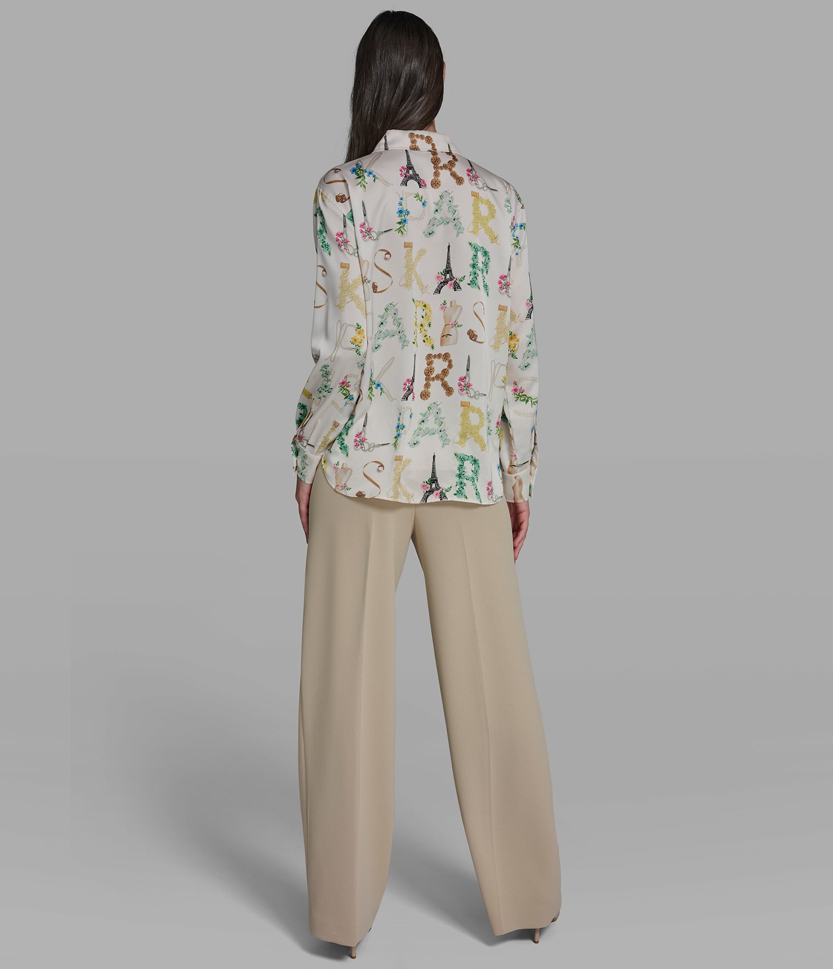 LONG SLEEVE KARL ATELIER PRINT BLOUSE VIEW 5 | New Arrivals LONG SLEEVE KARL ATELIER PRINT BLOUSE VIEW 5 | New Arrivals
