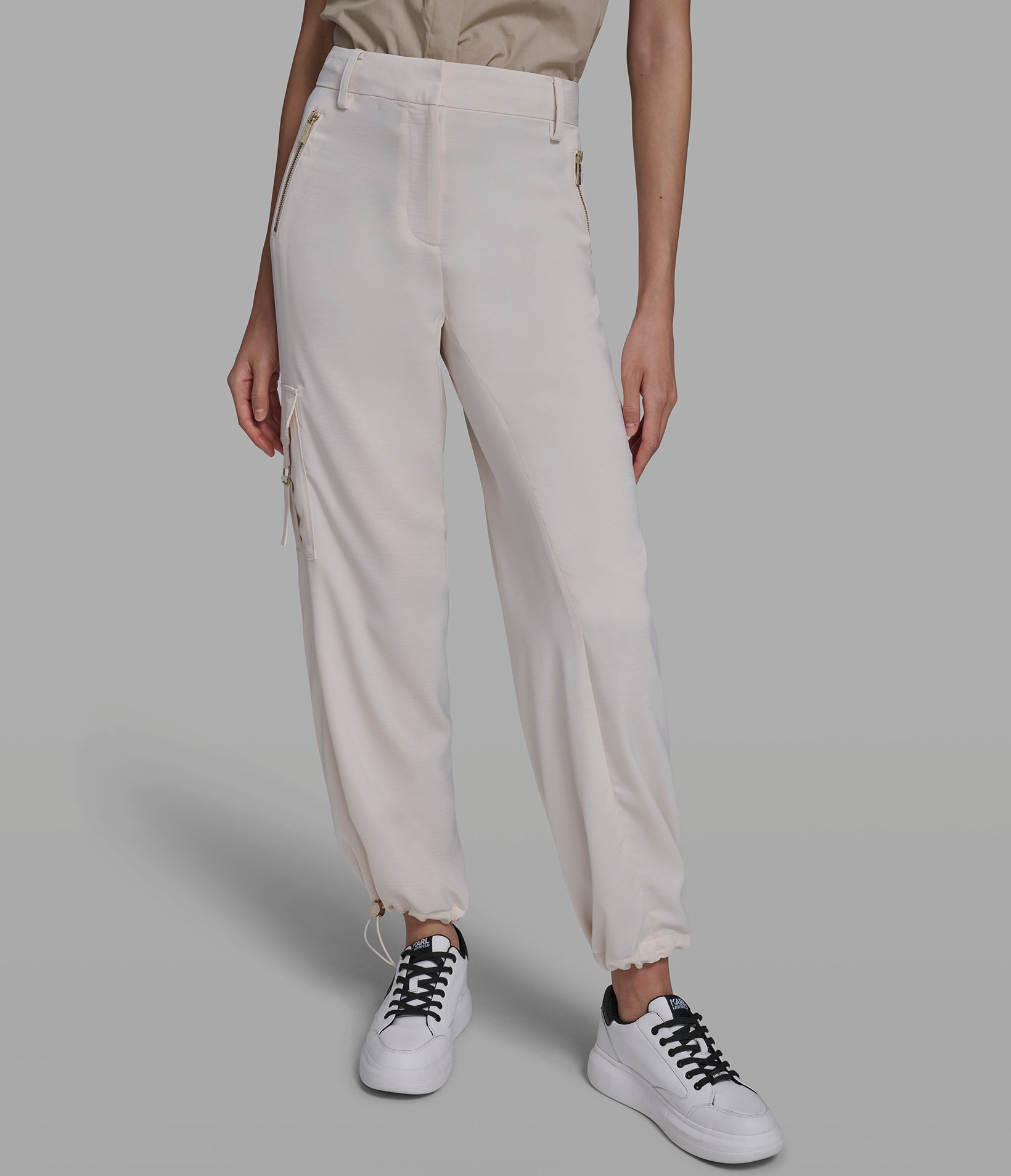 CO-ORD SILKY JOGGER PANT View 1 | Women's Pants CO-ORD SILKY JOGGER PANT View 1 | Women's Pants